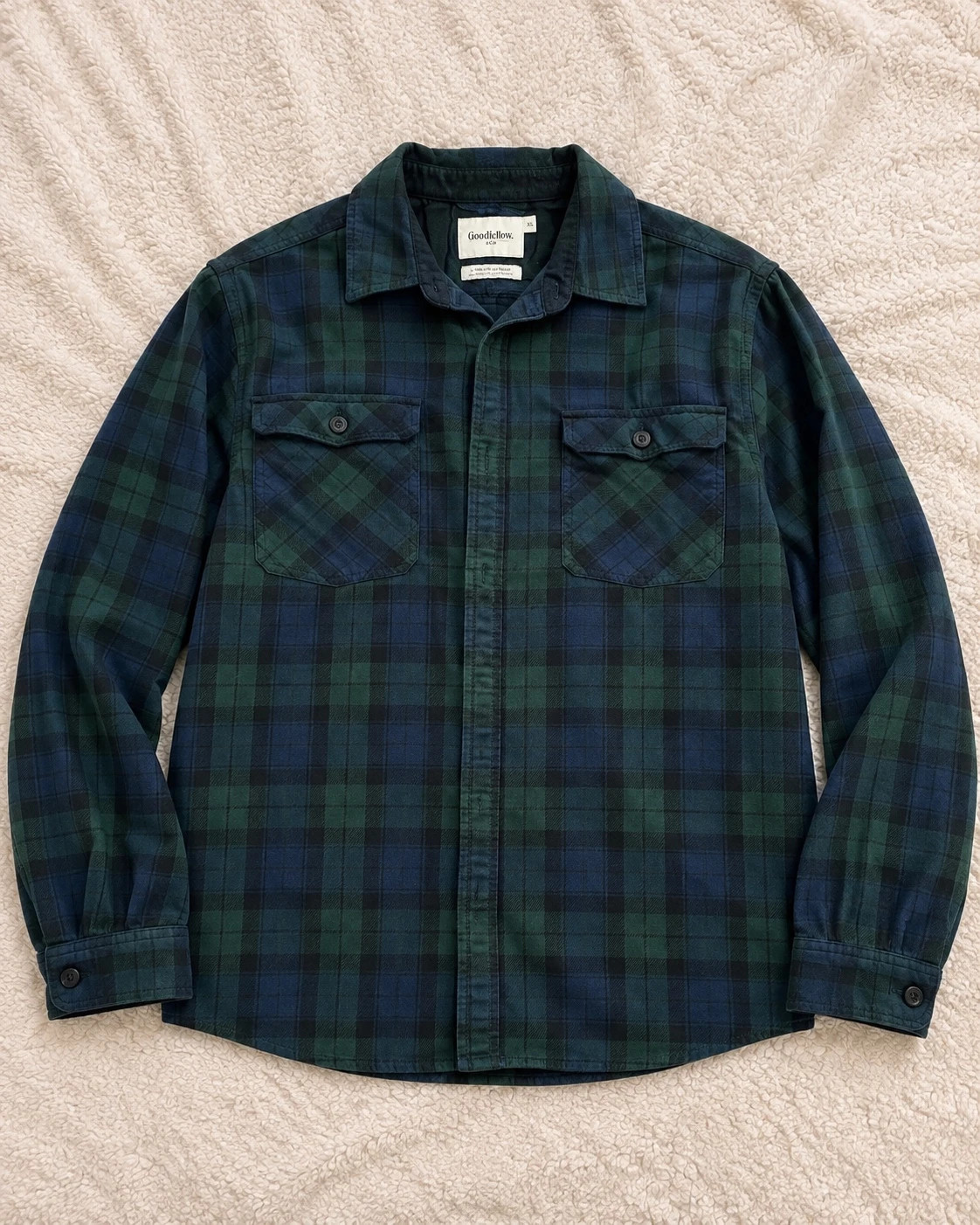 Goodfellow & Co. Men’s Plaid Button-Up Shirt XL – Goodfellow & CO – taille XL