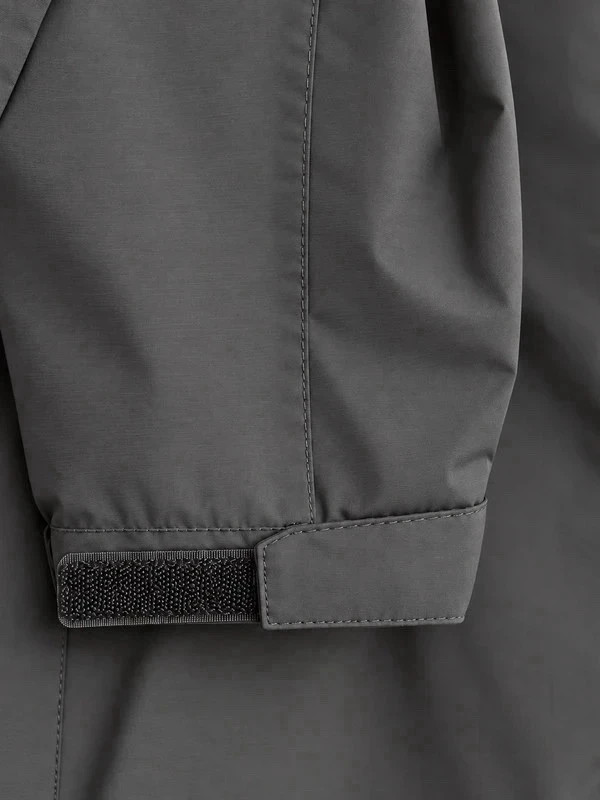 Unisex Waterproof Jacket – S, M, L Available – Gray & Olive Green – OUTDOOR – taille M 4