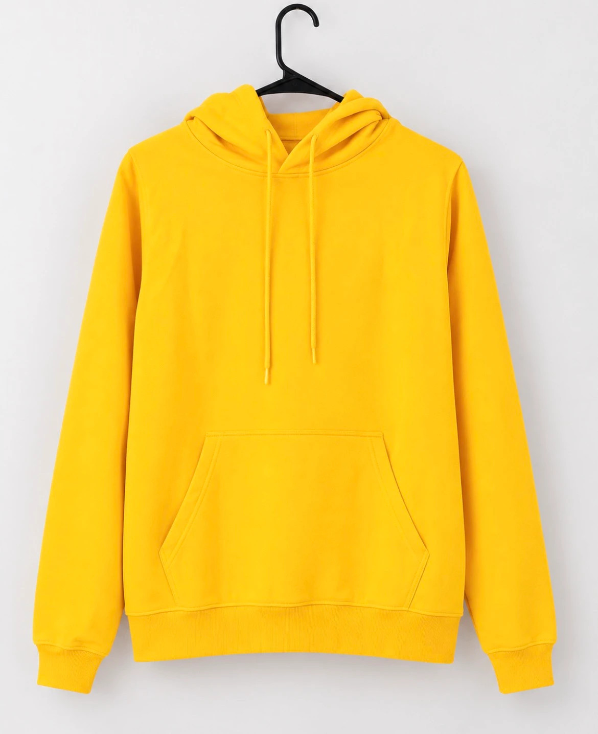 Bright Yellow Pullover Hoodie – No Size Tag – taille Other