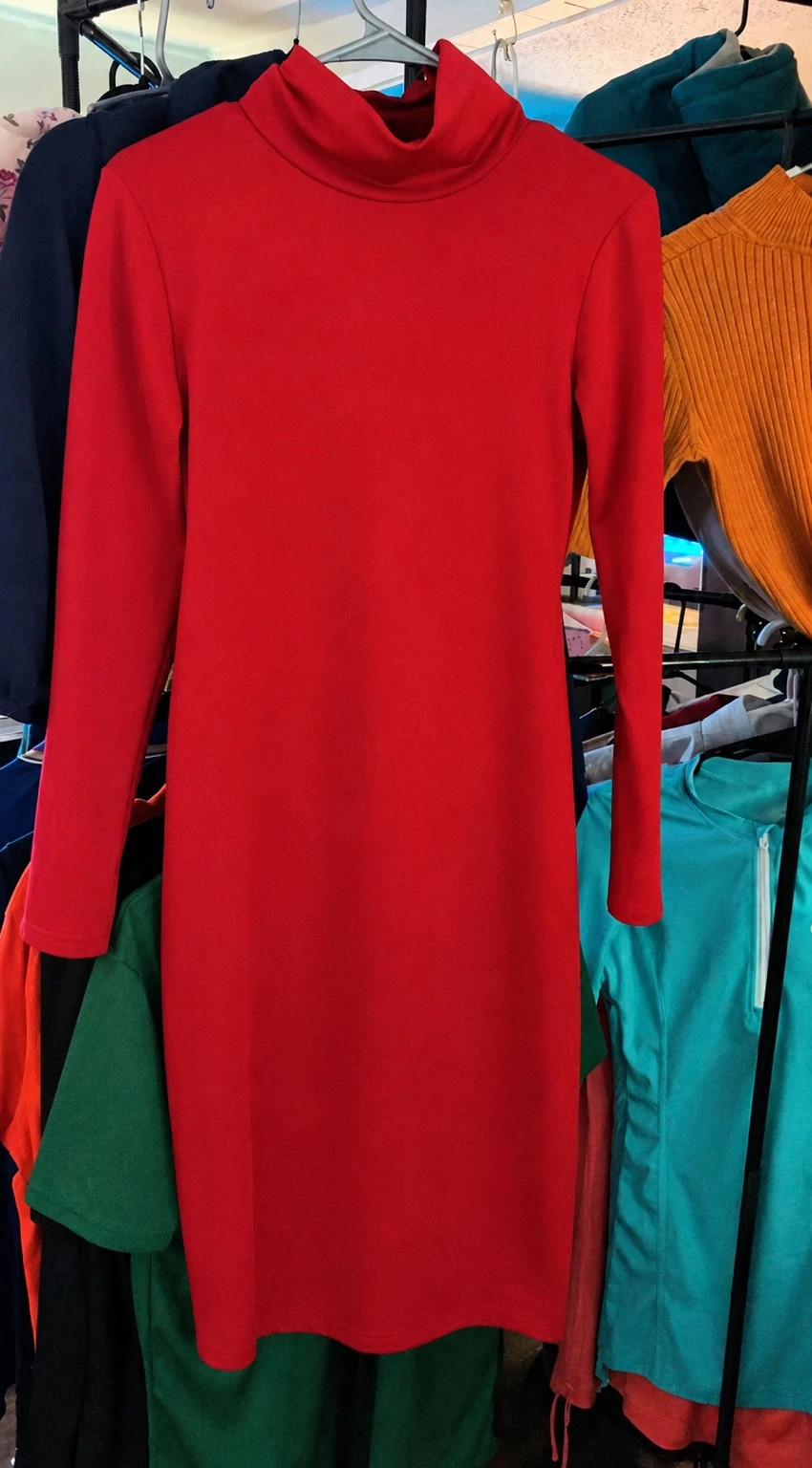 Vestido rojo – One – taille M / US 8-10