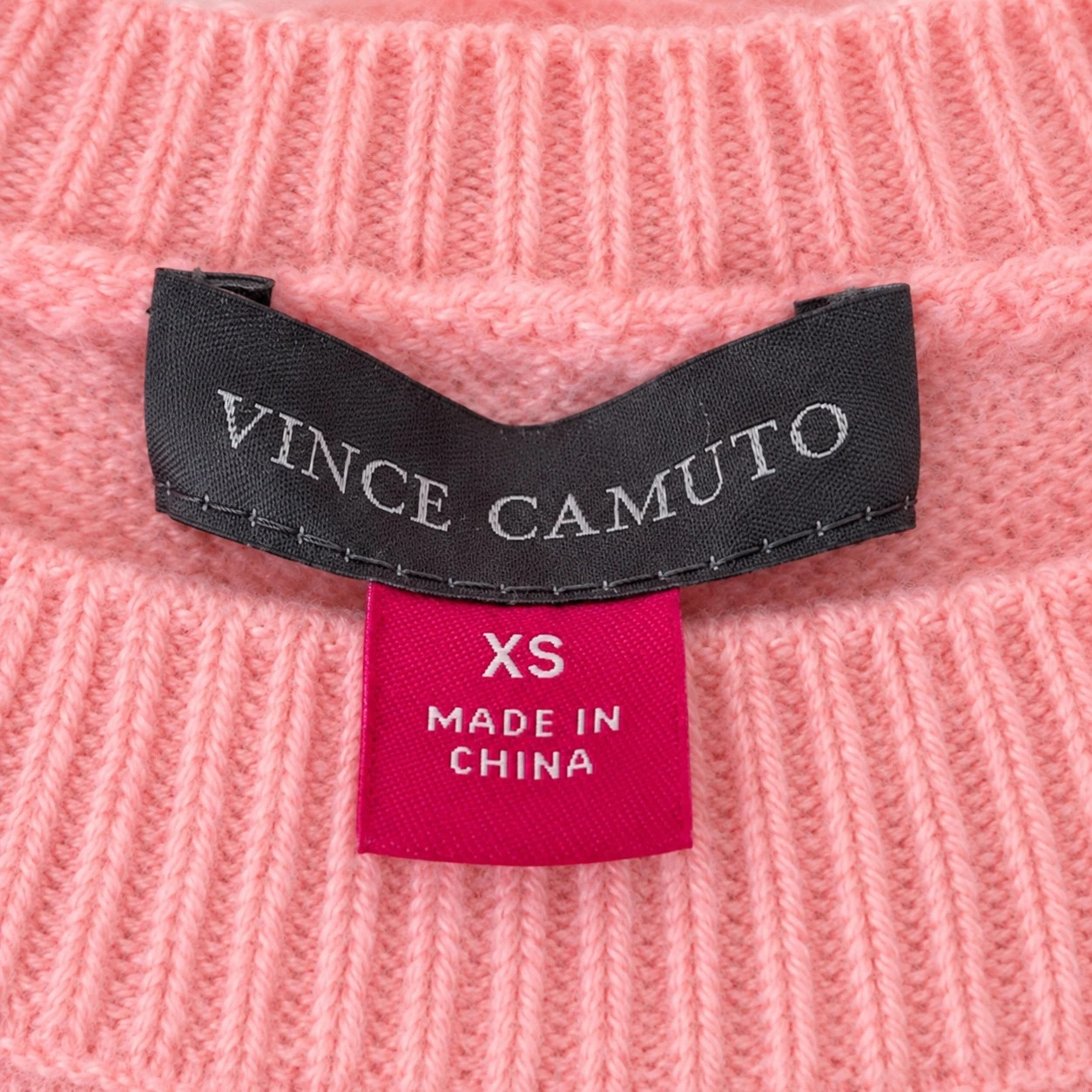 Vince Camuto Heart Sweater Pink Red XS NWT – Vince Camuto – taille XS / US 2 3