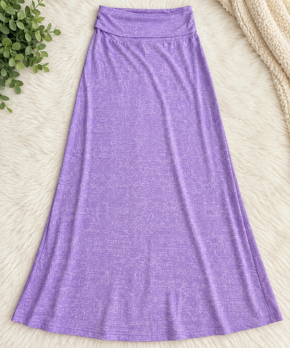 LuLaRoe XXS Purple Lavender Maxi Skirt
