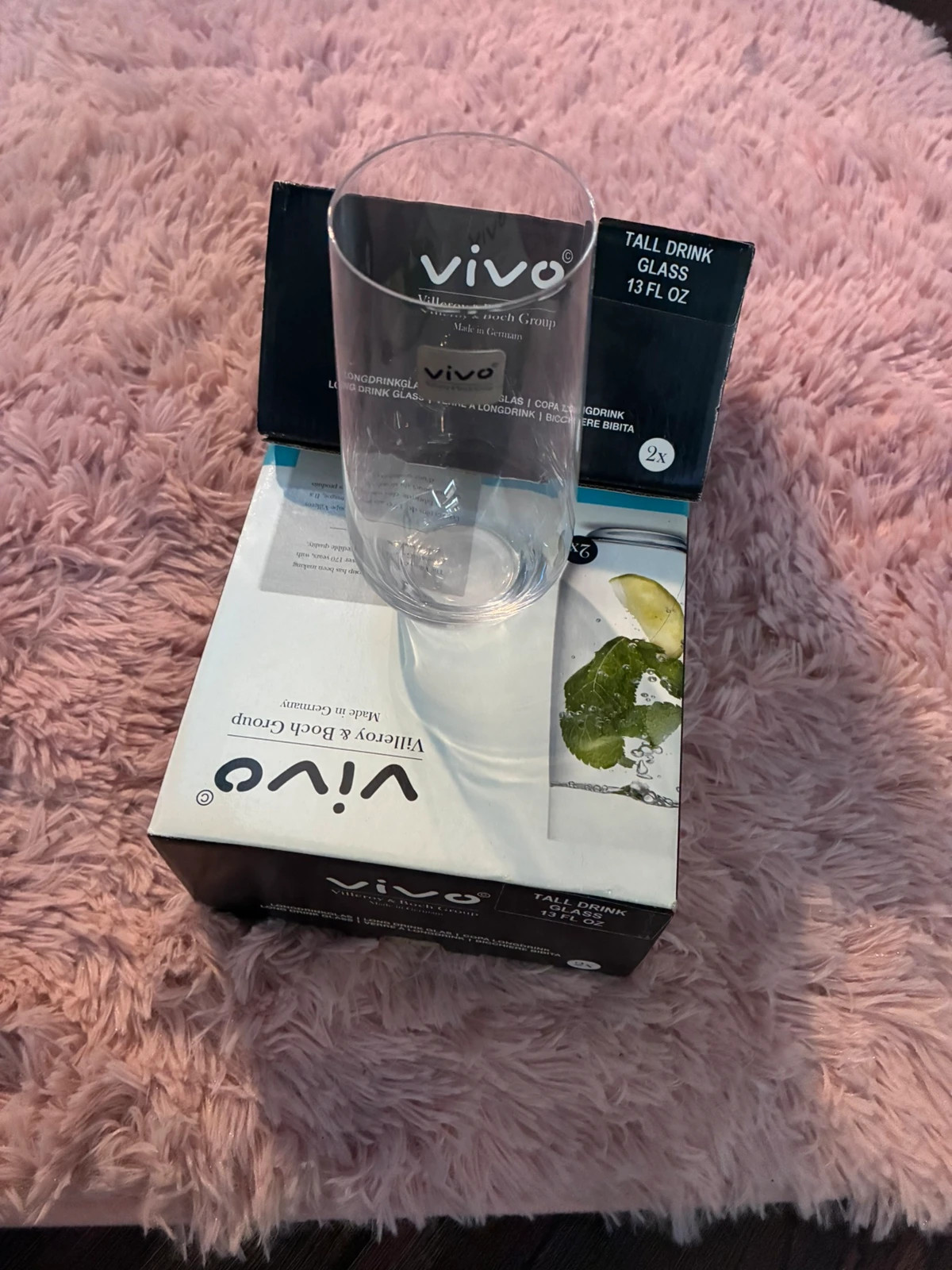 VIVO Villeroy & Boch – Set de 4 vasos altos 13 oz – Vivo
