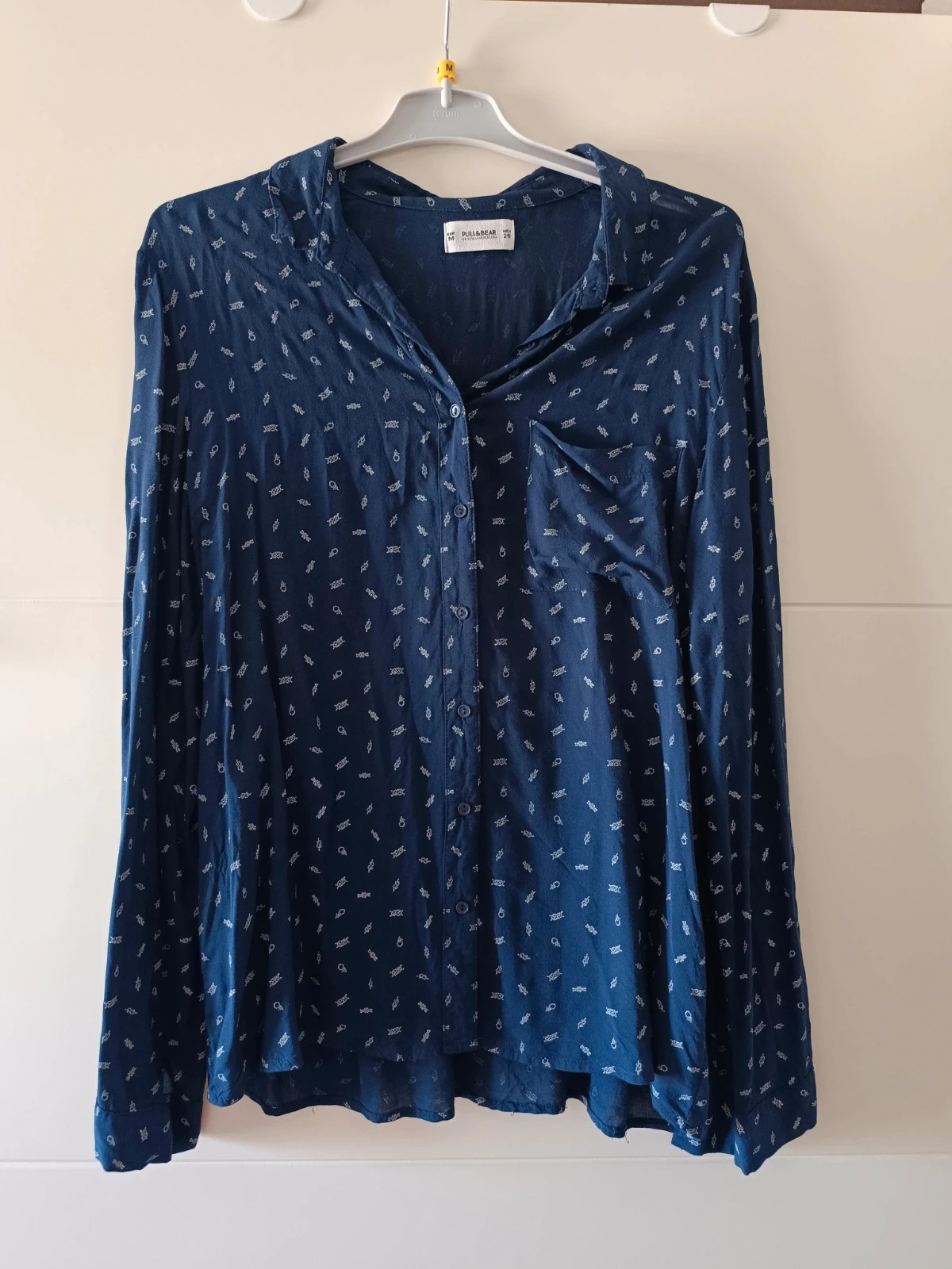 Camisa azul de mujer| Pull & Bear| Talla M – Pull & Bear – taille M / 38 / 10