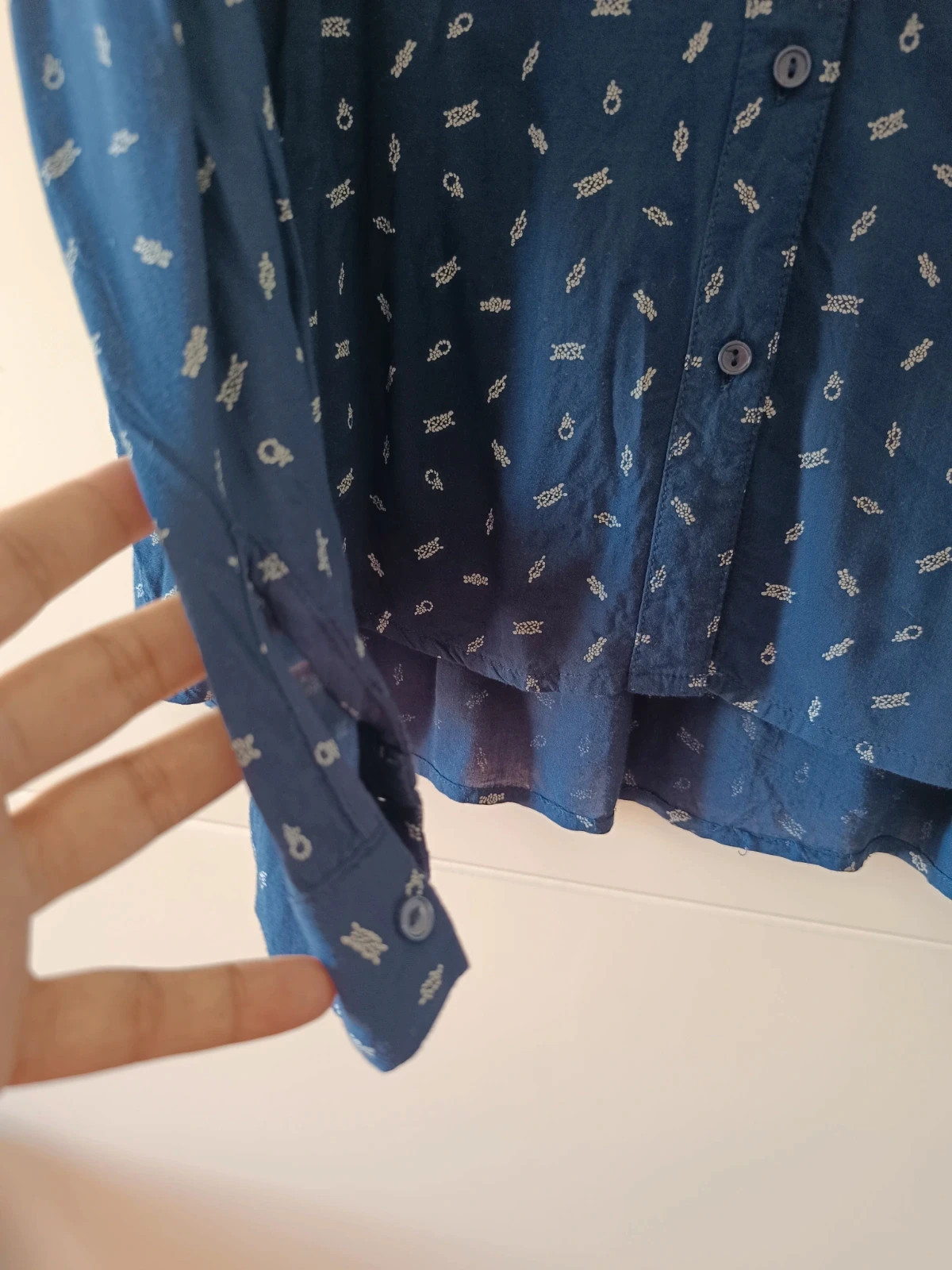 Camisa azul de mujer| Pull & Bear| Talla M – Pull & Bear – taille M / 38 / 10 4
