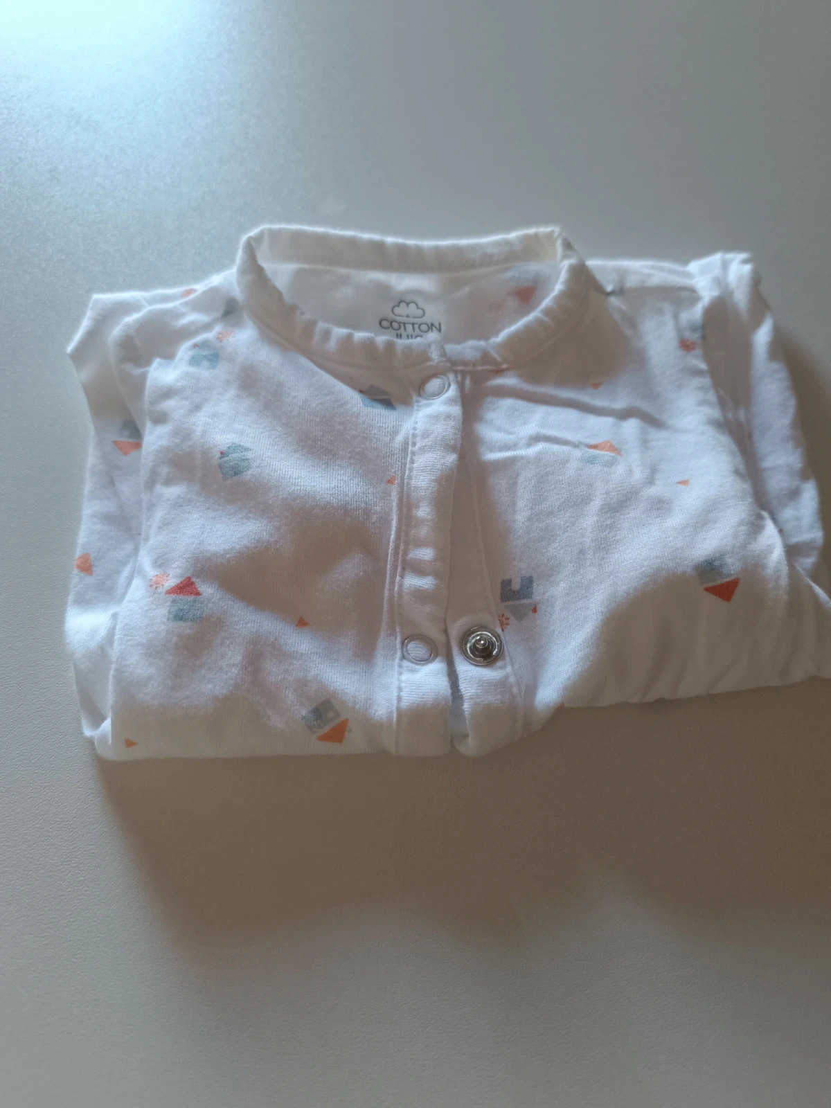 Pijama manga larga con pies bebé 0 meses – COTTON JUICE – taille Jusqu'à 1 mois / 50 cm 2