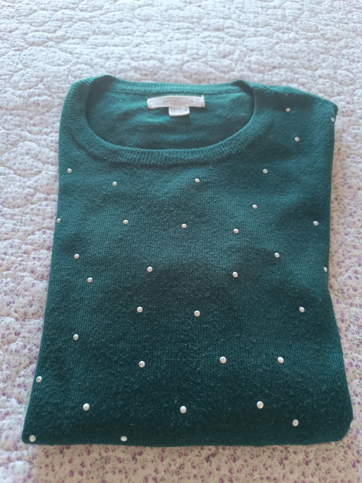 Jersey de mujer verde | Springfield | Talla L – Springfield – taille L / 40 / 12 2