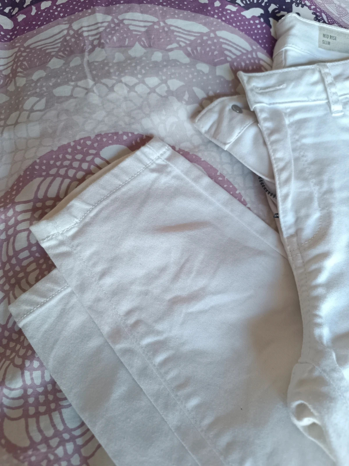 Pantalón pitillo blanco de mujer talla M – Vero Moda – taille M / 38 / 10 3