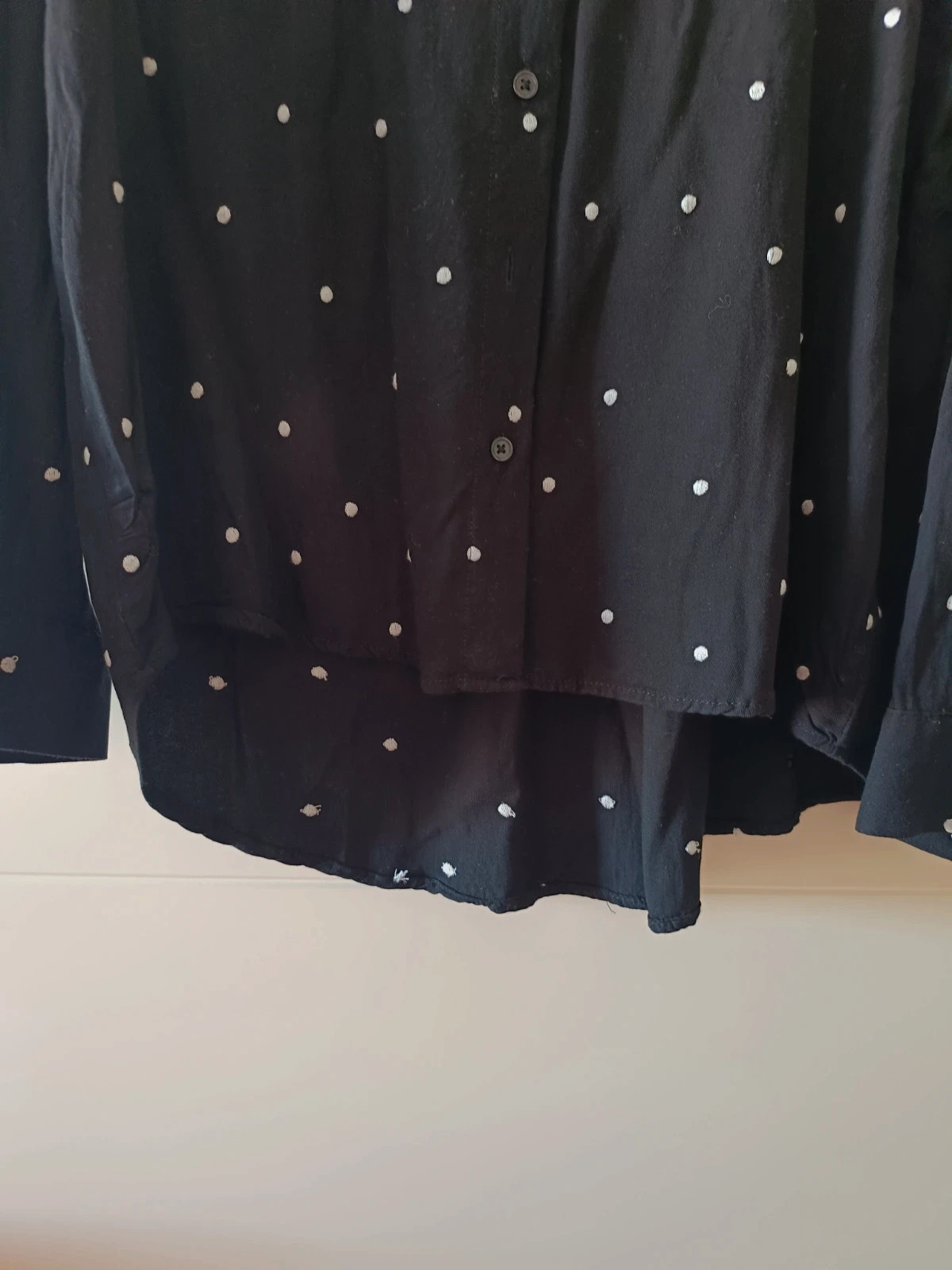 Camisa de mujer negra Mango Talla M – MNG – taille M / 38 / 10 2
