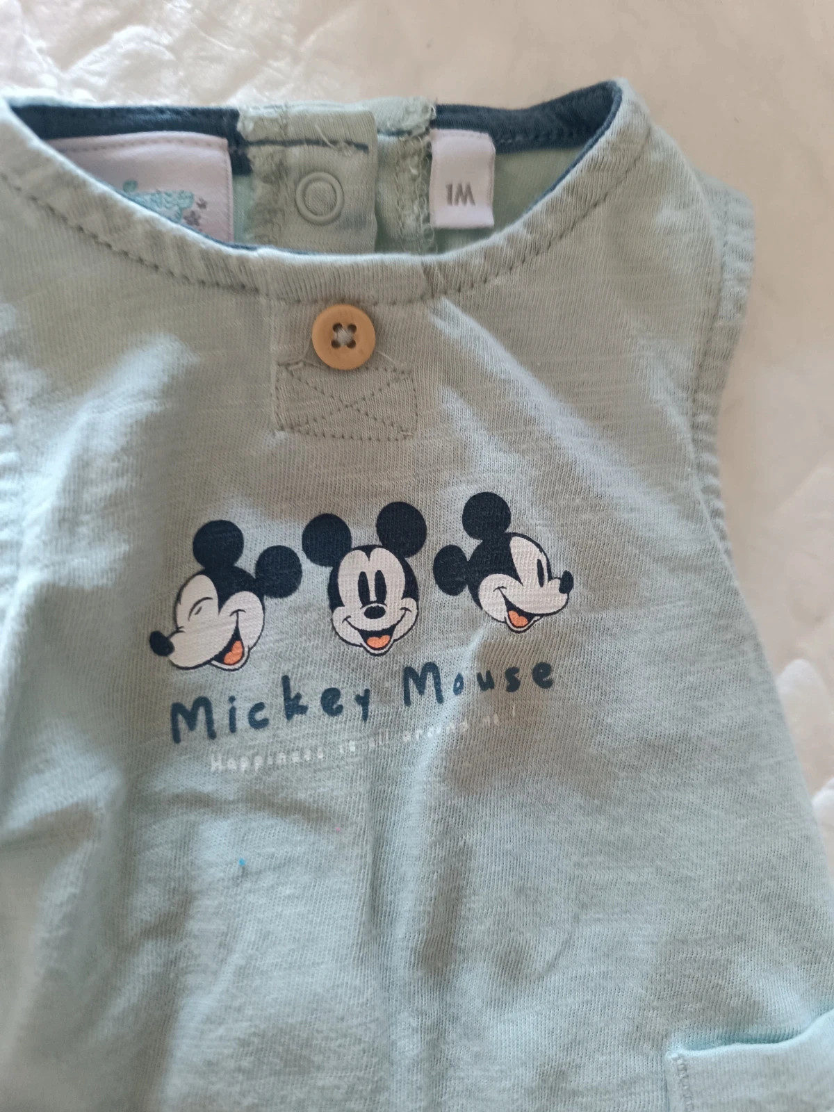 Pelele bebé Mickey 1 mes – Disney Baby – taille Jusqu'à 1 mois / 50 cm 2