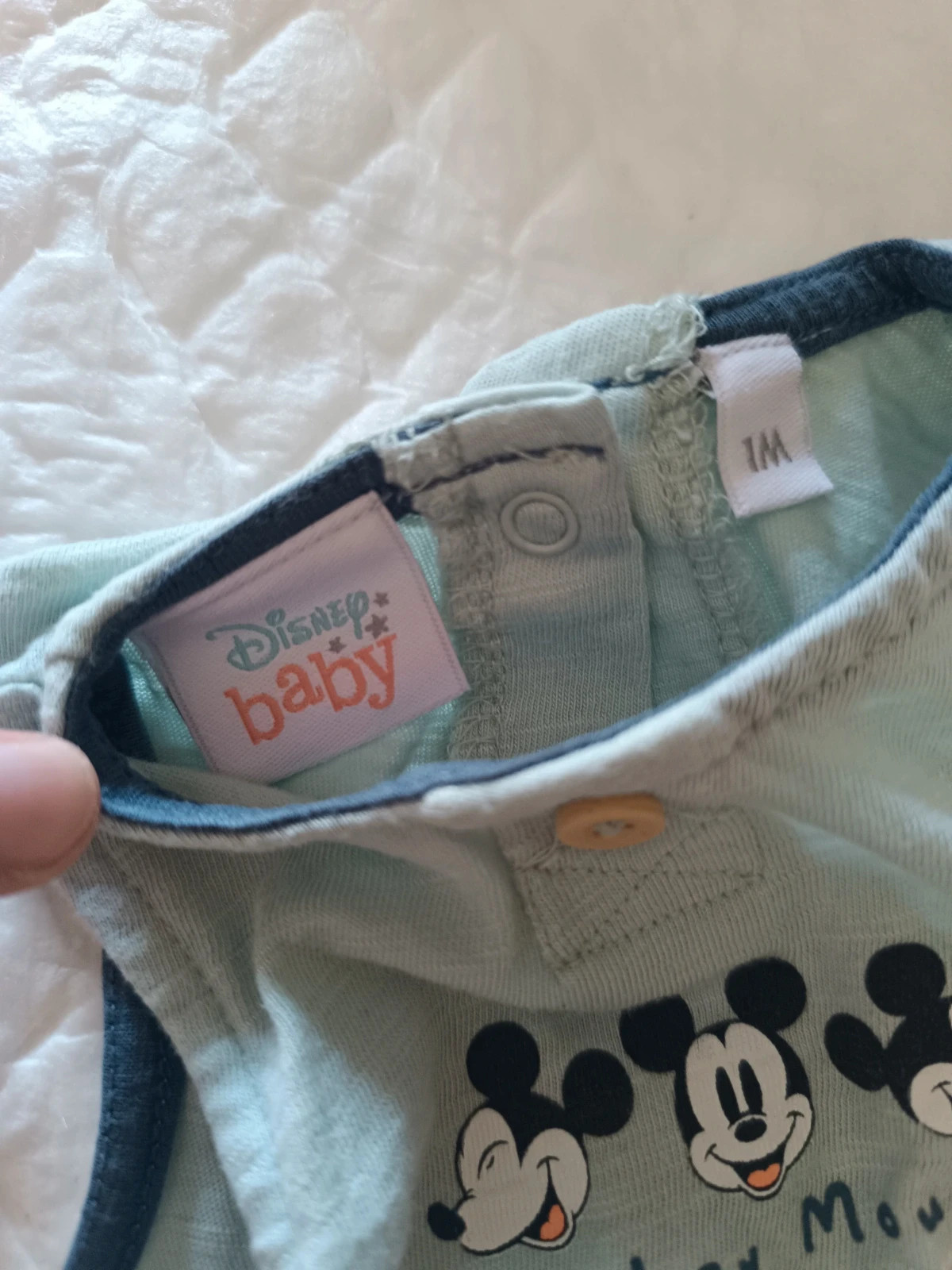 Pelele bebé Mickey 1 mes – Disney Baby – taille Jusqu'à 1 mois / 50 cm 4