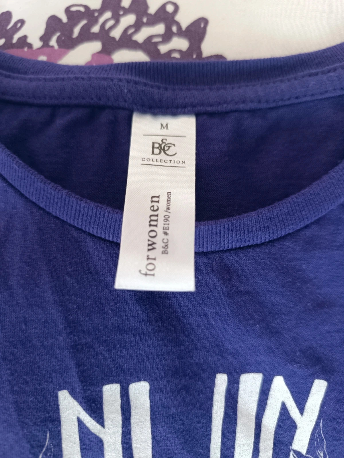 Camiseta lila día de la mujer | Talla M – B&C – taille M / 38 / 10 2