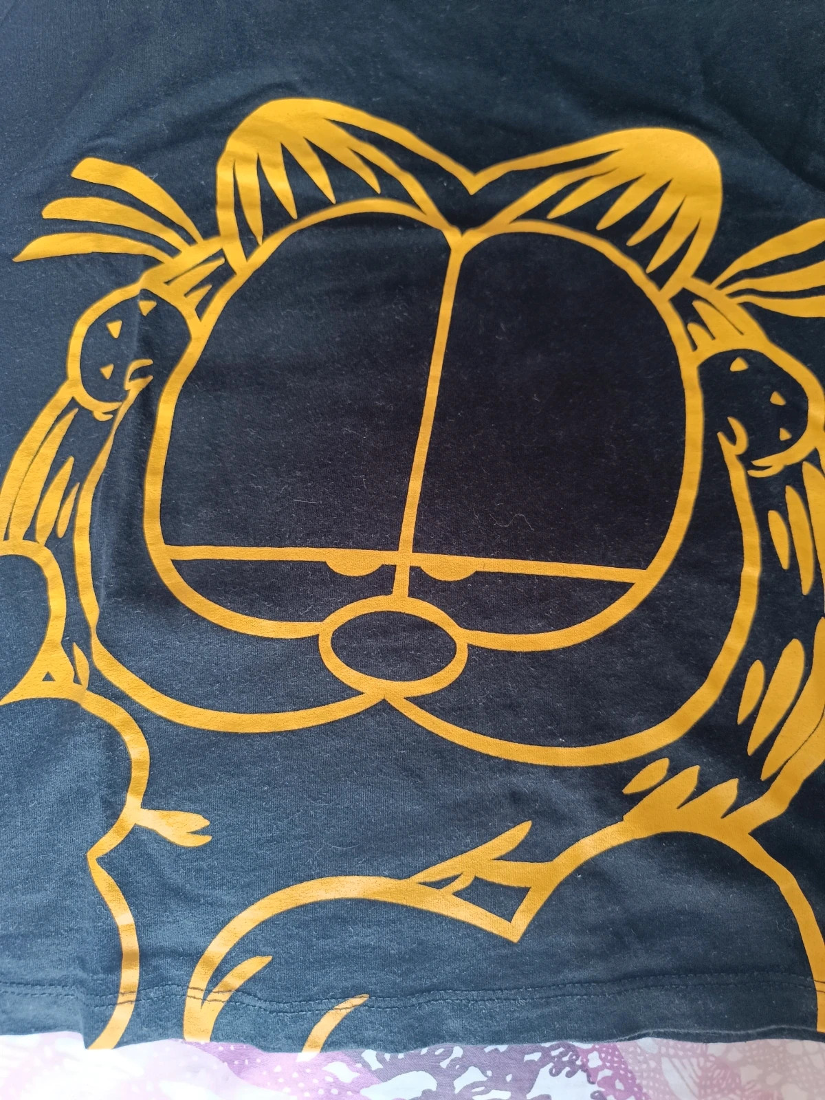 Camiseta negra de Garfield | Talla M – Garfield – taille M / 38 / 10 2