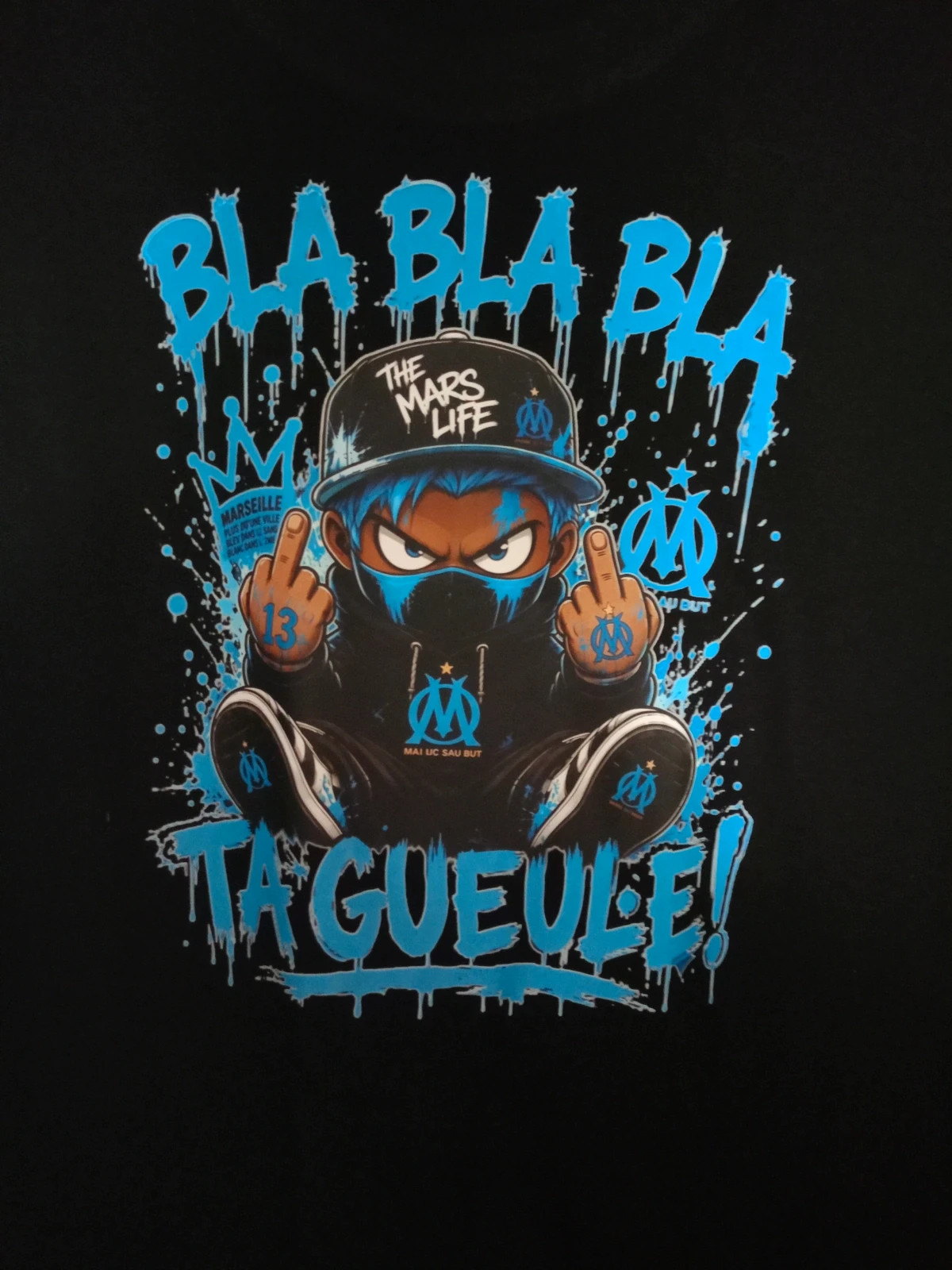 T-shirt marseille – Marseille – taille M 2