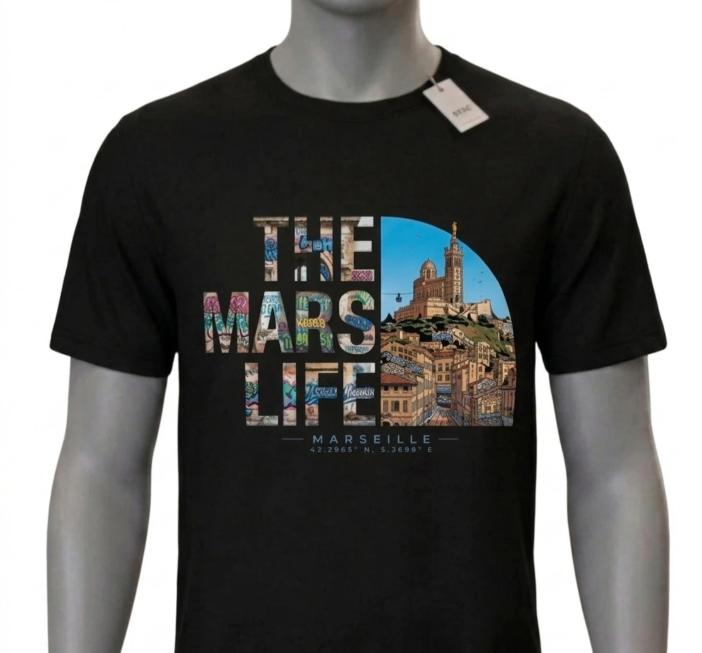 T-shirt marseille – Marseille – taille M 2