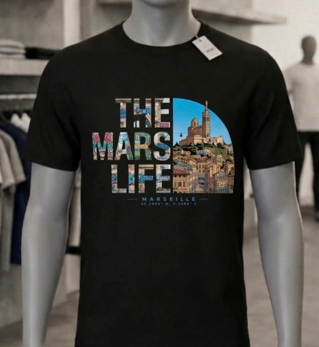 T-shirt marseille – Marseille – taille M