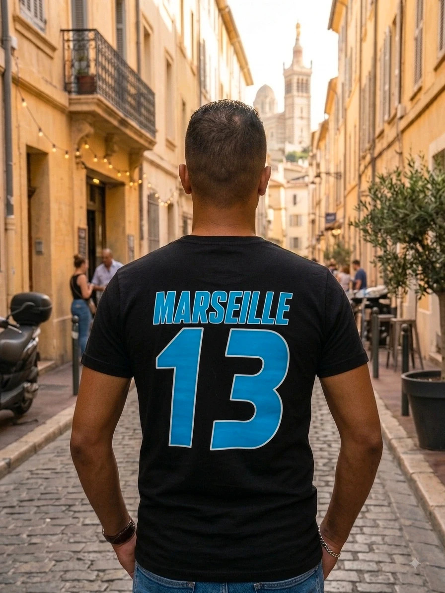 T-shirt Marseille – Marseille – taille XXL 2