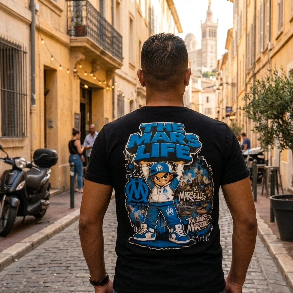 T-shirt – Marseille – taille S 2