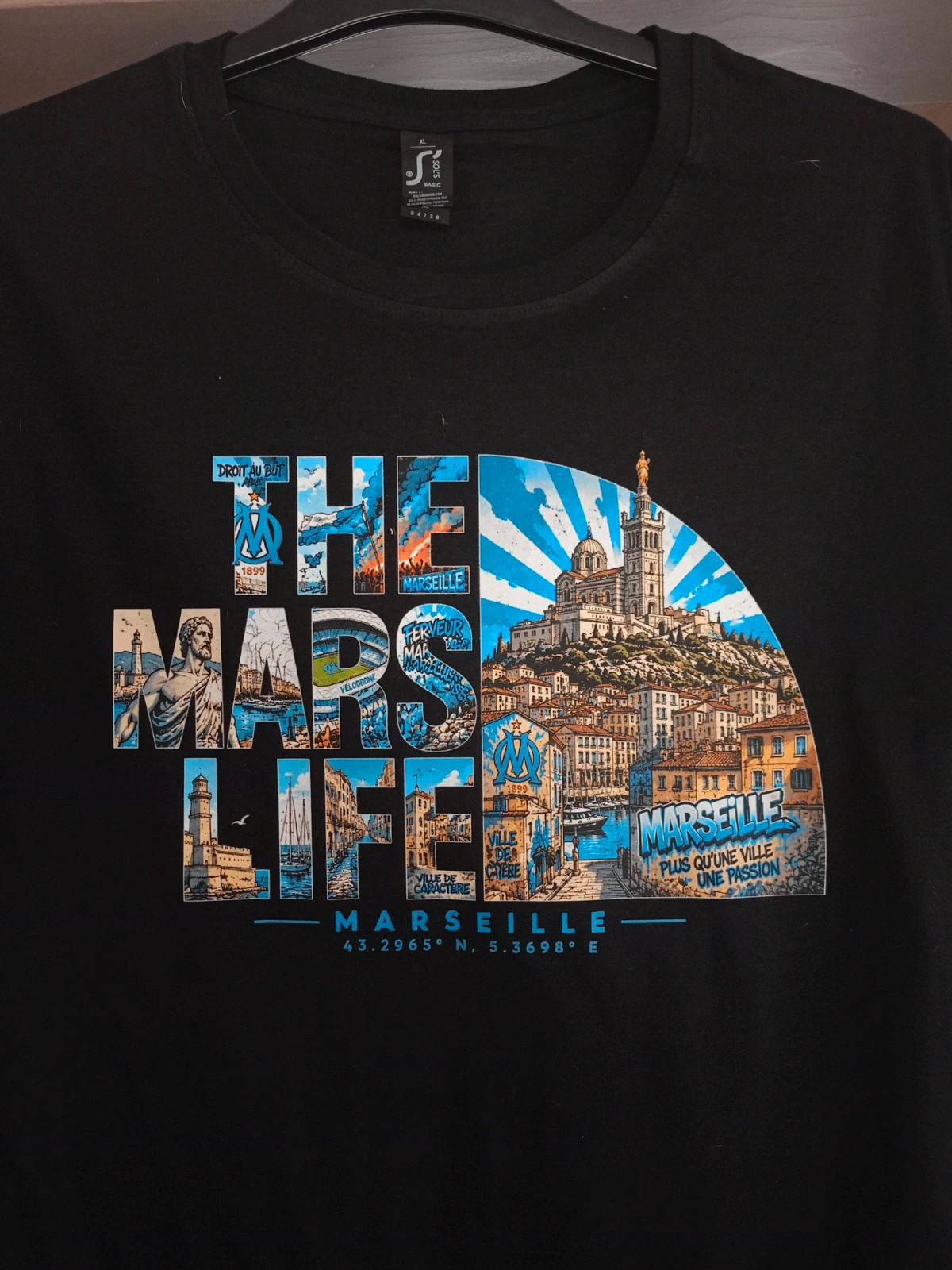 T-shirt marseille – Marseille – taille XXL 2