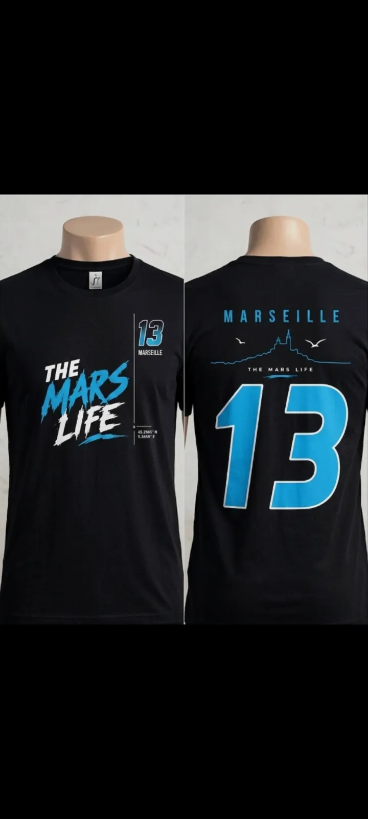 T-shirt Marseille – Marseille – taille XXL 5