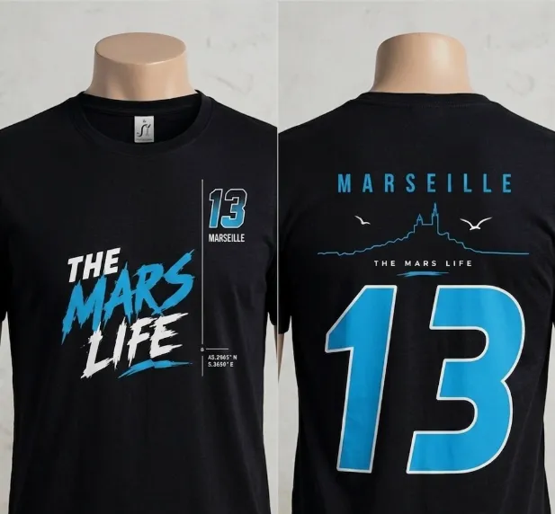 T-shirt marseille – Marseille – taille XXL 3