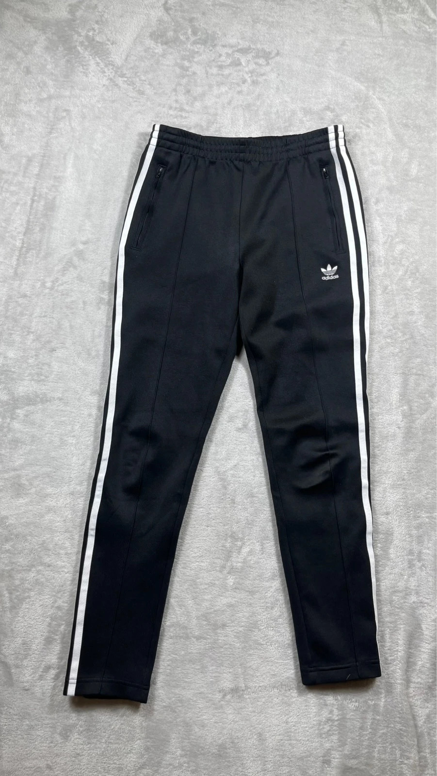 Adidas Track Pants 00s Black White 3 Stripes Size 34 – adidas – taille XS / 34 / 6 3