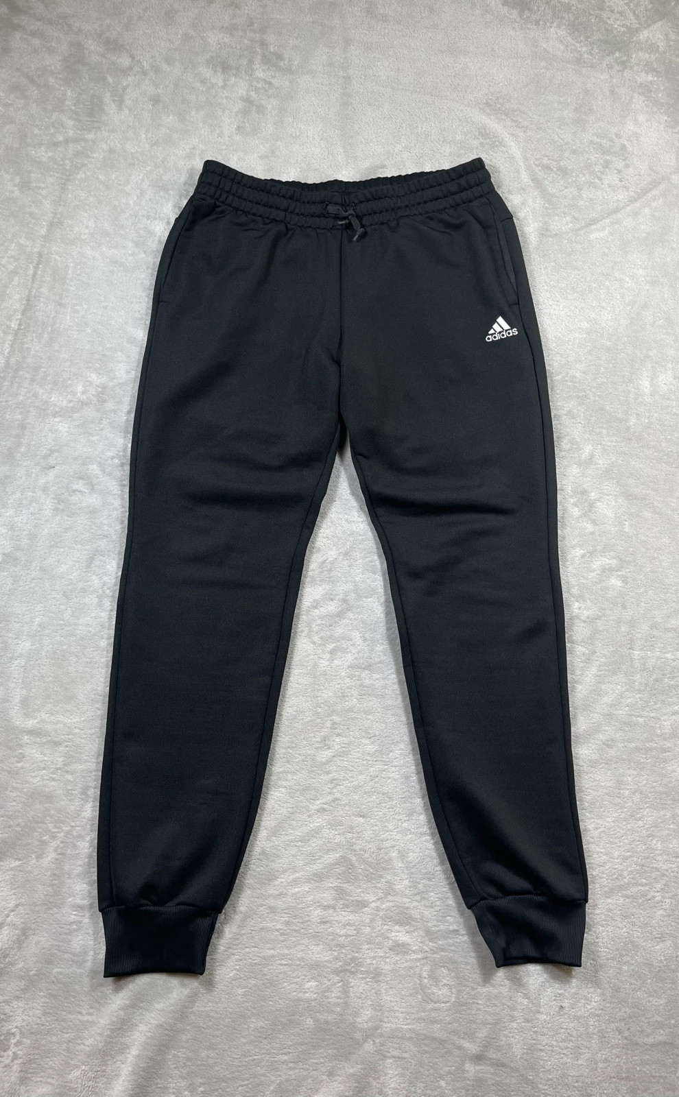 Adidas Sweatpants 00s Black Logo Jogger Size M Y2K – taille M / 38 / 10 3
