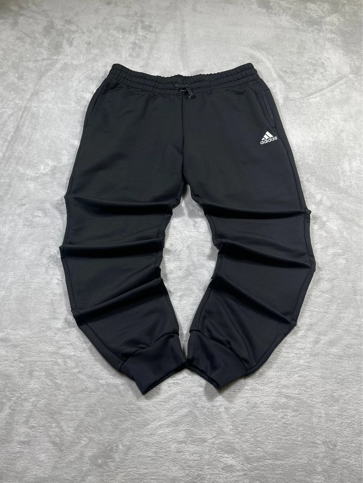 Adidas Sweatpants 00s Black Logo Jogger Size M Y2K – taille M / 38 / 10 2