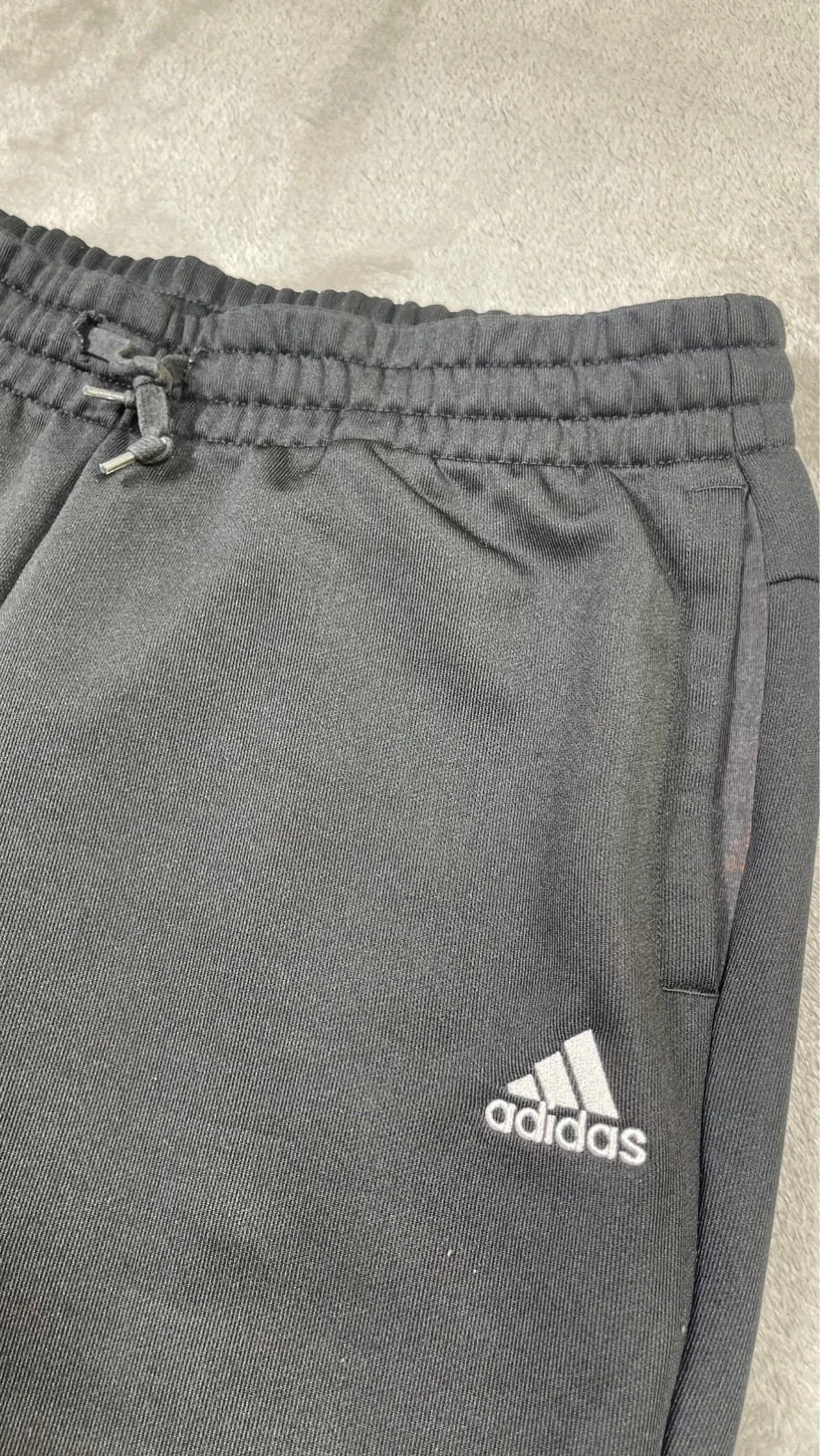 Adidas Sweatpants 00s Black Logo Jogger Size M Y2K – taille M / 38 / 10 5