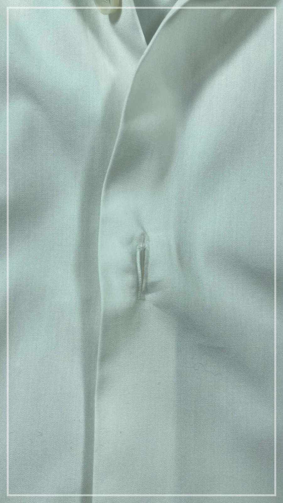 Hugo Boss Dress Shirt White Slim Fit Long Sleeve Classic Business 00s Size 38 (S) – Hugo Boss – taille 38 cm 5