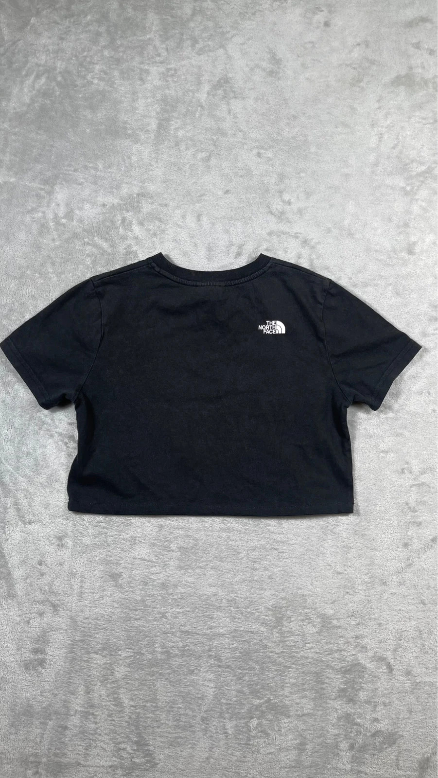 The North Face Crop Top Black Logo Box Graphic Streetwear Junior – The North Face – taille L 5