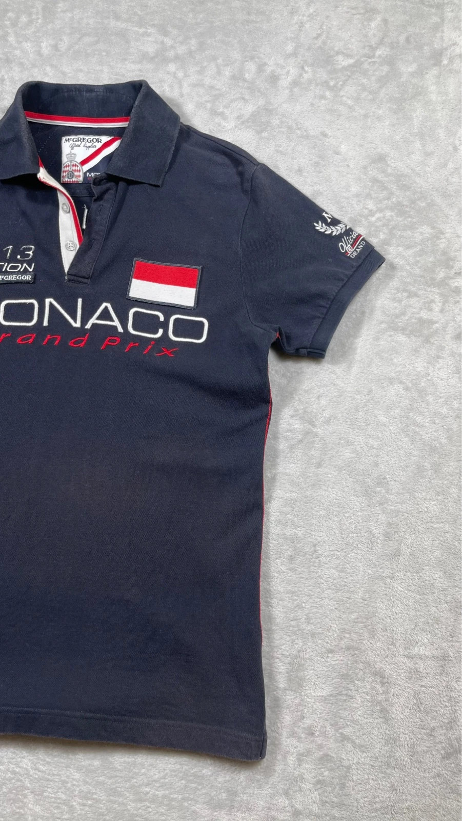 McGregor Monaco Grand Prix Polo Shirt Navy Blue 2013 Edition – McGregor – taille M 4