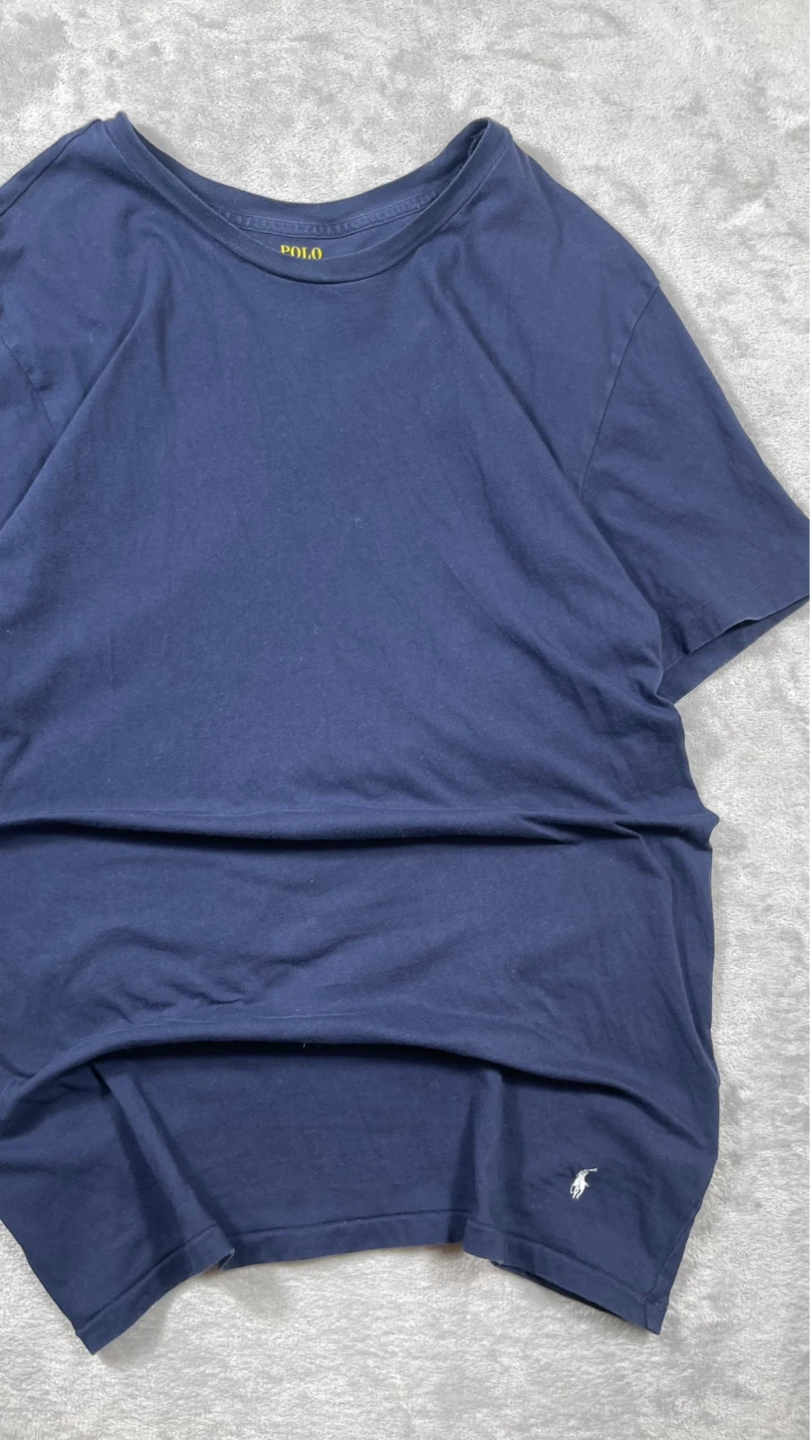 Polo Ralph Lauren T-Shirt Blue Pony Logo Short Sleeve Classic Casual 00s Size XXL – Polo Ralph Lauren – taille XXL 3