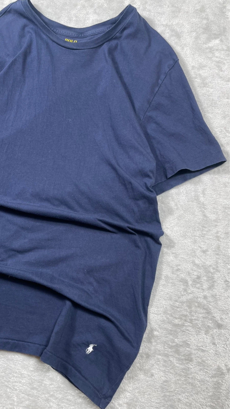 Polo Ralph Lauren T-Shirt Blue Pony Logo Short Sleeve Classic Casual 00s Size XXL – Polo Ralph Lauren – taille XXL 4