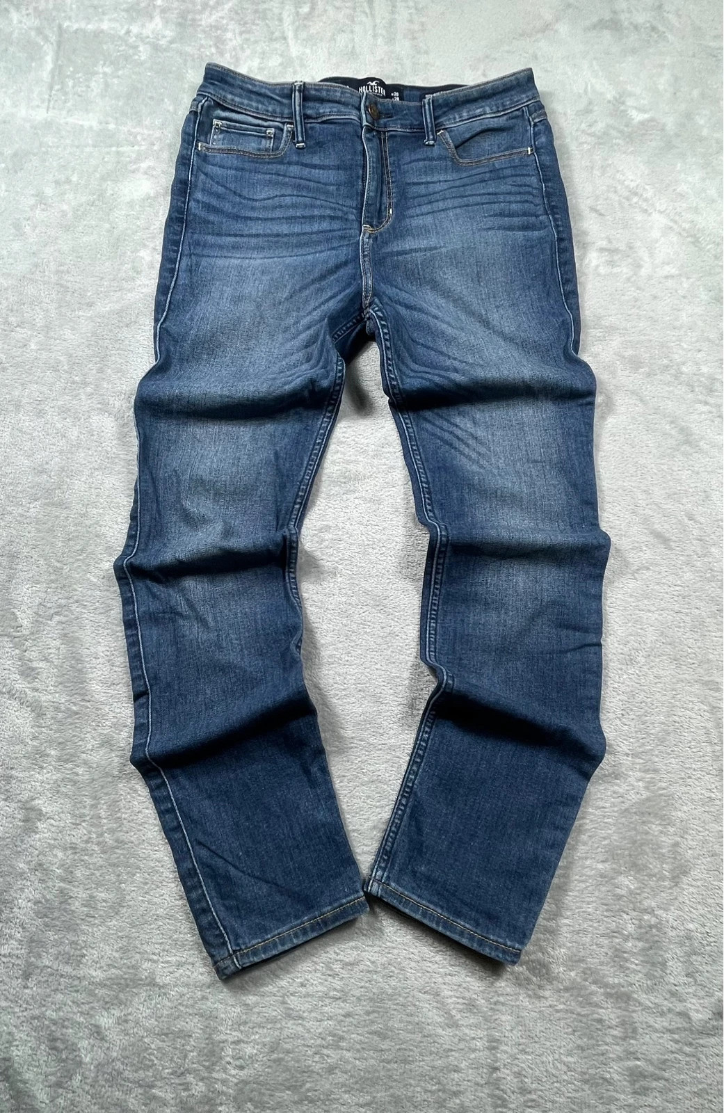 Hollister Jeans Blue High Rise Super Skinny Classic 00s Talla W29 L28 – taille M / 38 / 10 2