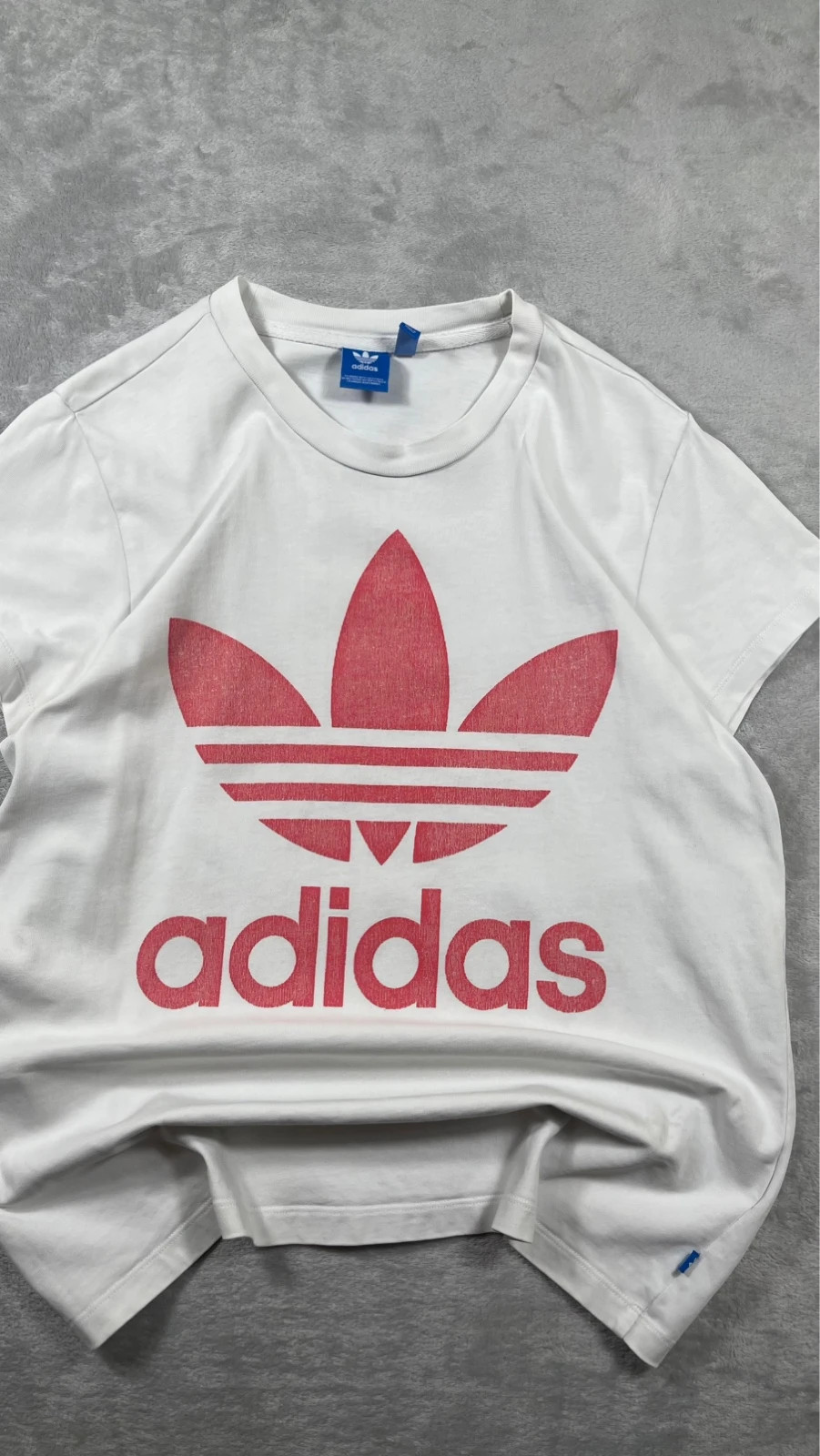 Adidas Originals T-Shirt oversize Trefoil Short Sleeve Sport Casual 00s Size S – adidas Originals – taille S / 36 / 8 3