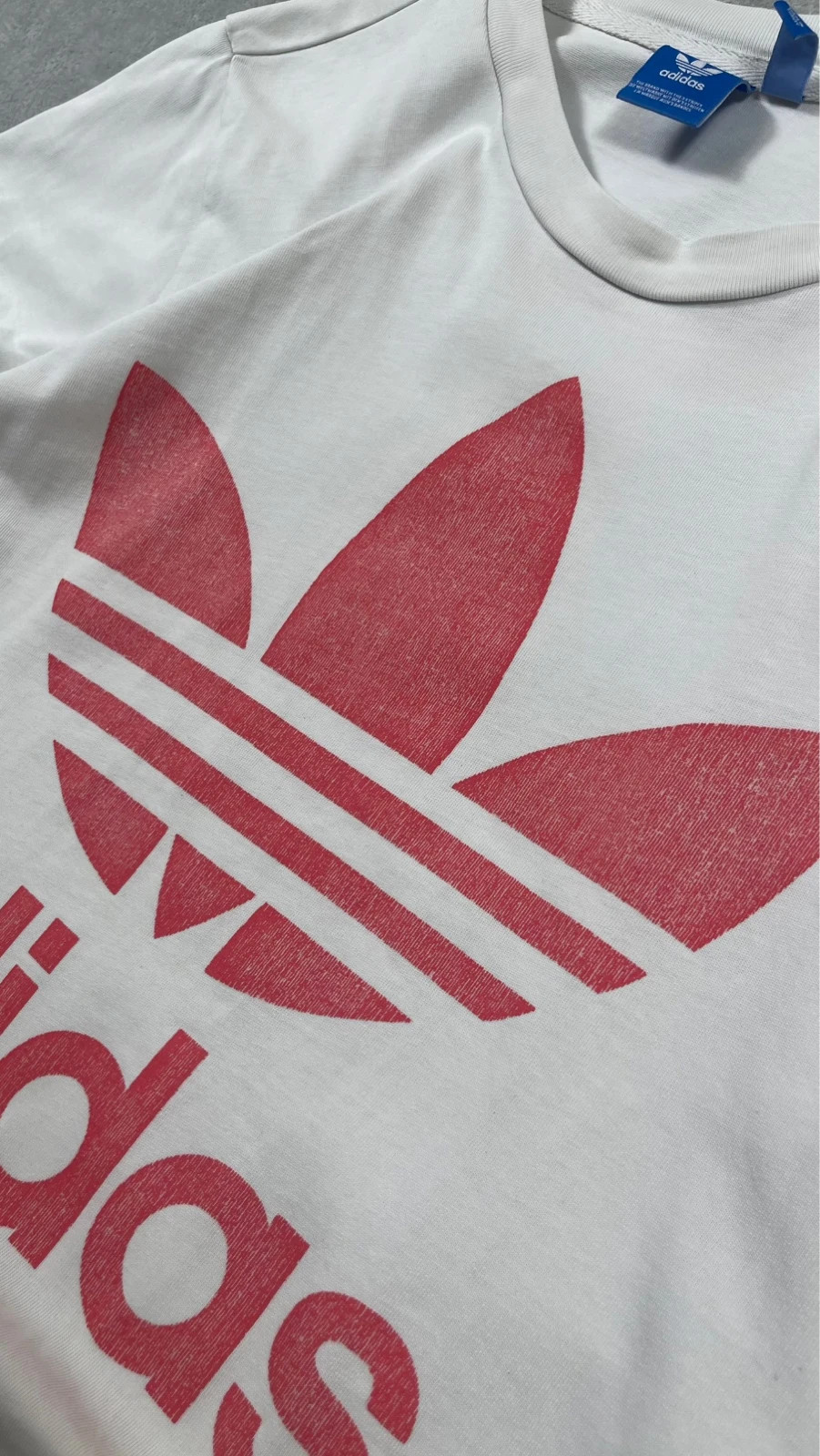 Adidas Originals T-Shirt oversize Trefoil Short Sleeve Sport Casual 00s Size S – adidas Originals – taille S / 36 / 8 5