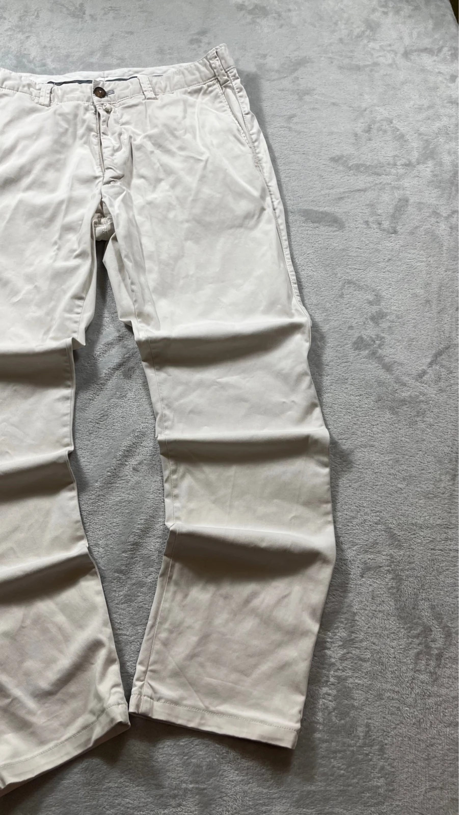 Massimo Dutti Beige Chino Pants Casual Y2K 00s Size 44 – Massimo Dutti – taille W34 | FR 44 2