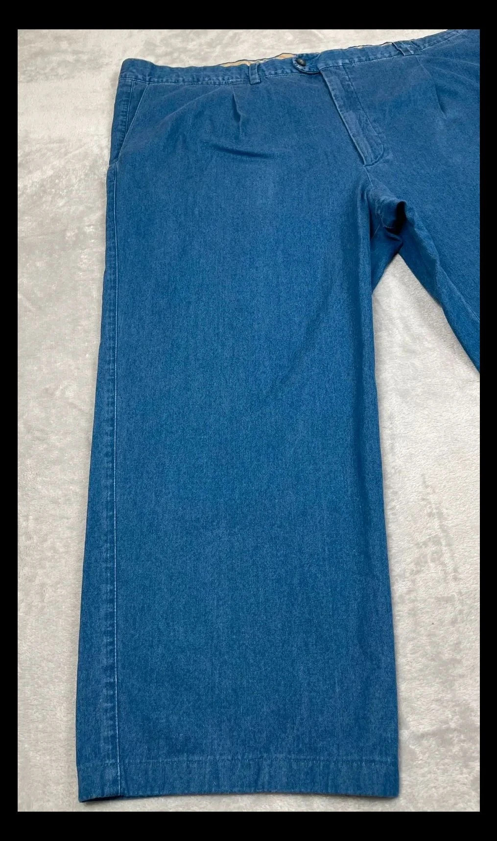 Vaquero Burberry Azul Talla 58 Denim Fino Estilo Y2K Vintage Premium Hombre – Burberry – taille W48 | FR 58 5