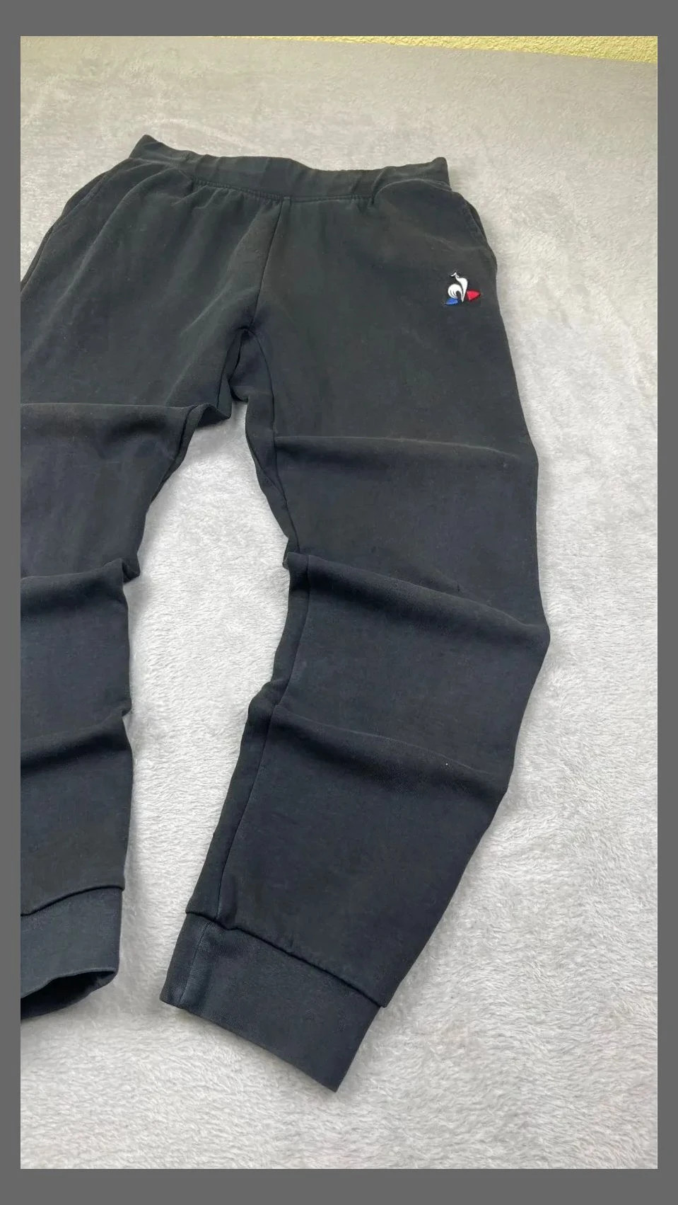 Pantalón Jogger Le Coq Sportif Azul Marino Logo Bordado Talla S Deporte Hombre – Le Coq Sportif – taille S / 36 / 8 3