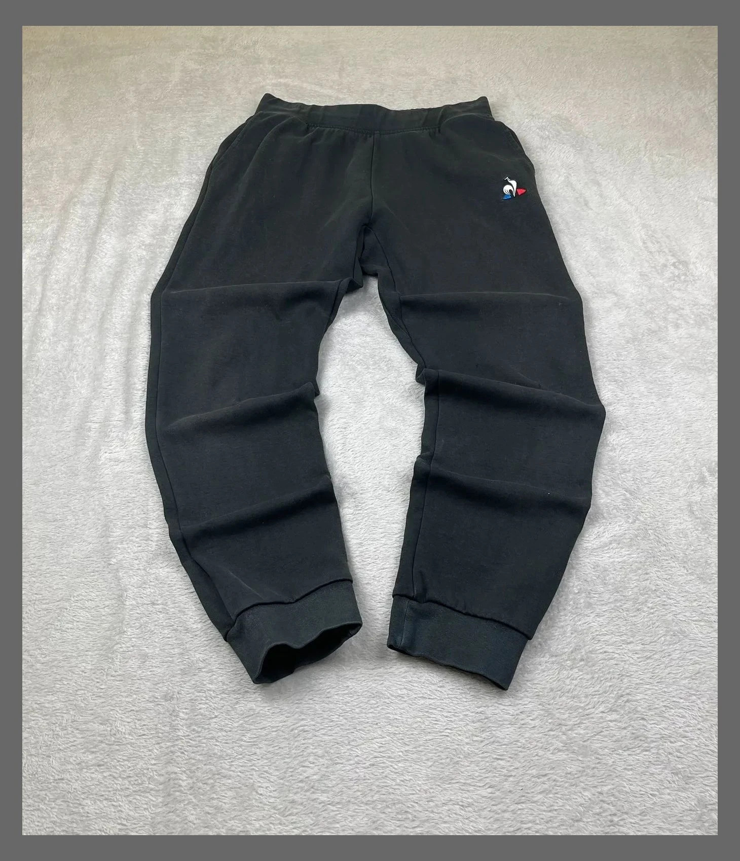 Pantalón Jogger Le Coq Sportif Azul Marino Logo Bordado Talla S Deporte Hombre