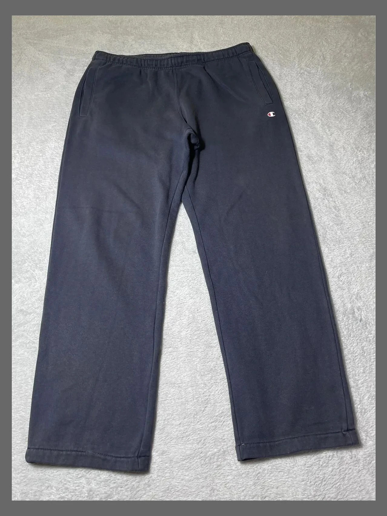Pantalón Chándal Champion Azul Marino Talla L Joggers Sportswear Básico Logo Bordado – Champion – taille L 5