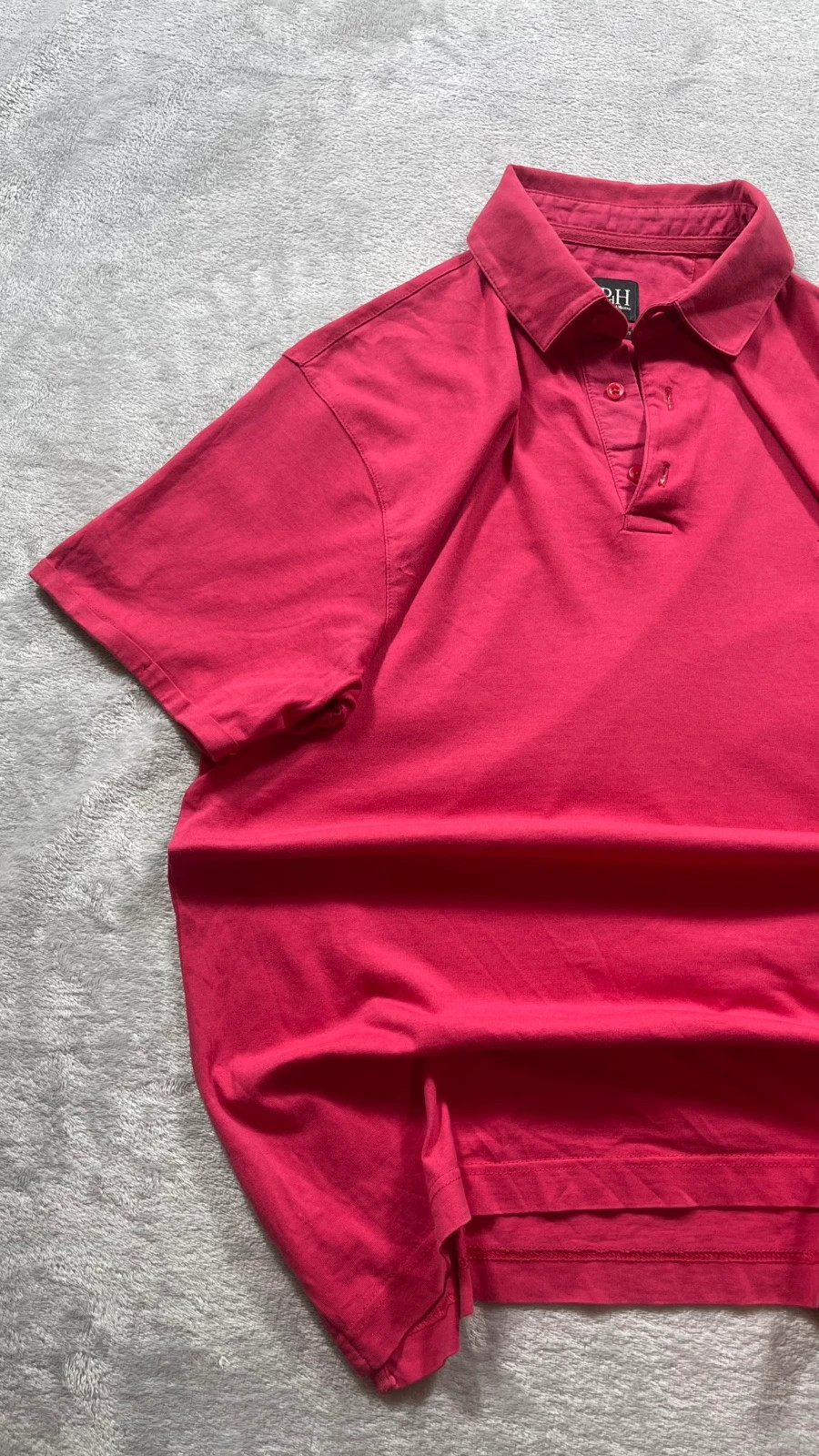 Pedro del Hierro Polo Shirt Pink Casual 00s Talla L – Pedro del Hierro – taille L 2