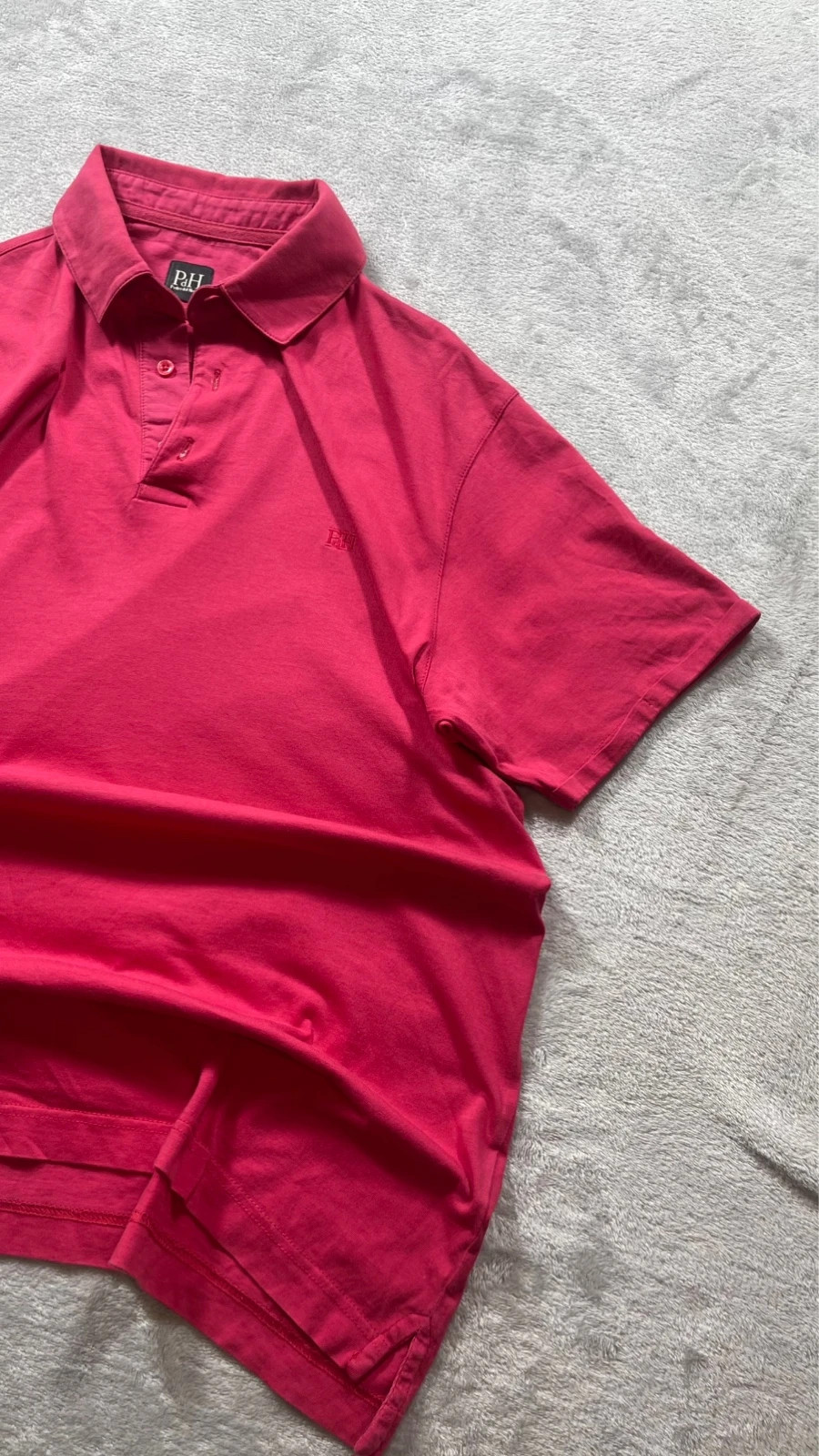 Pedro del Hierro Polo Shirt Pink Casual 00s Talla L – Pedro del Hierro – taille L 4