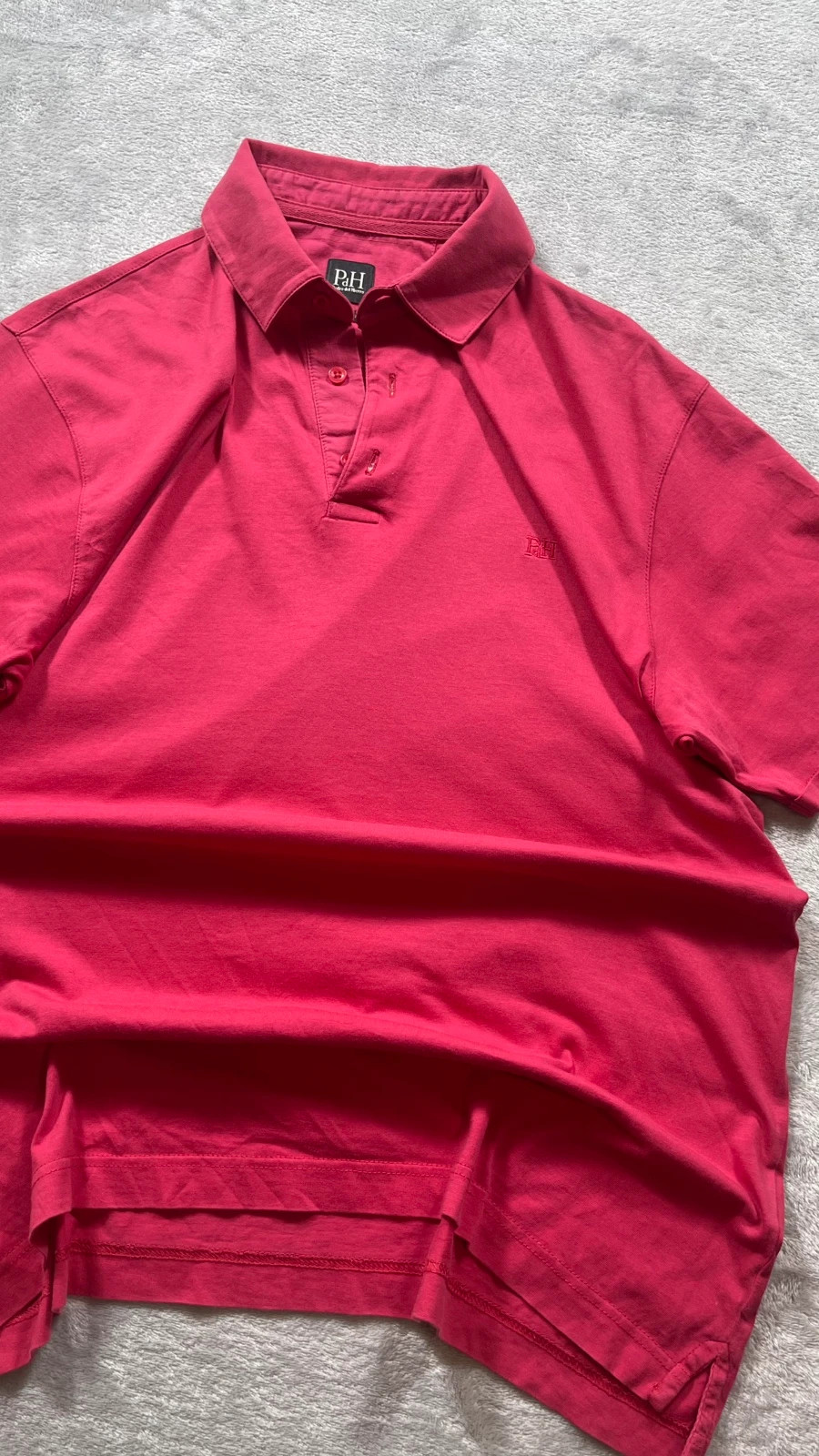 Pedro del Hierro Polo Shirt Pink Casual 00s Talla L – Pedro del Hierro – taille L 3