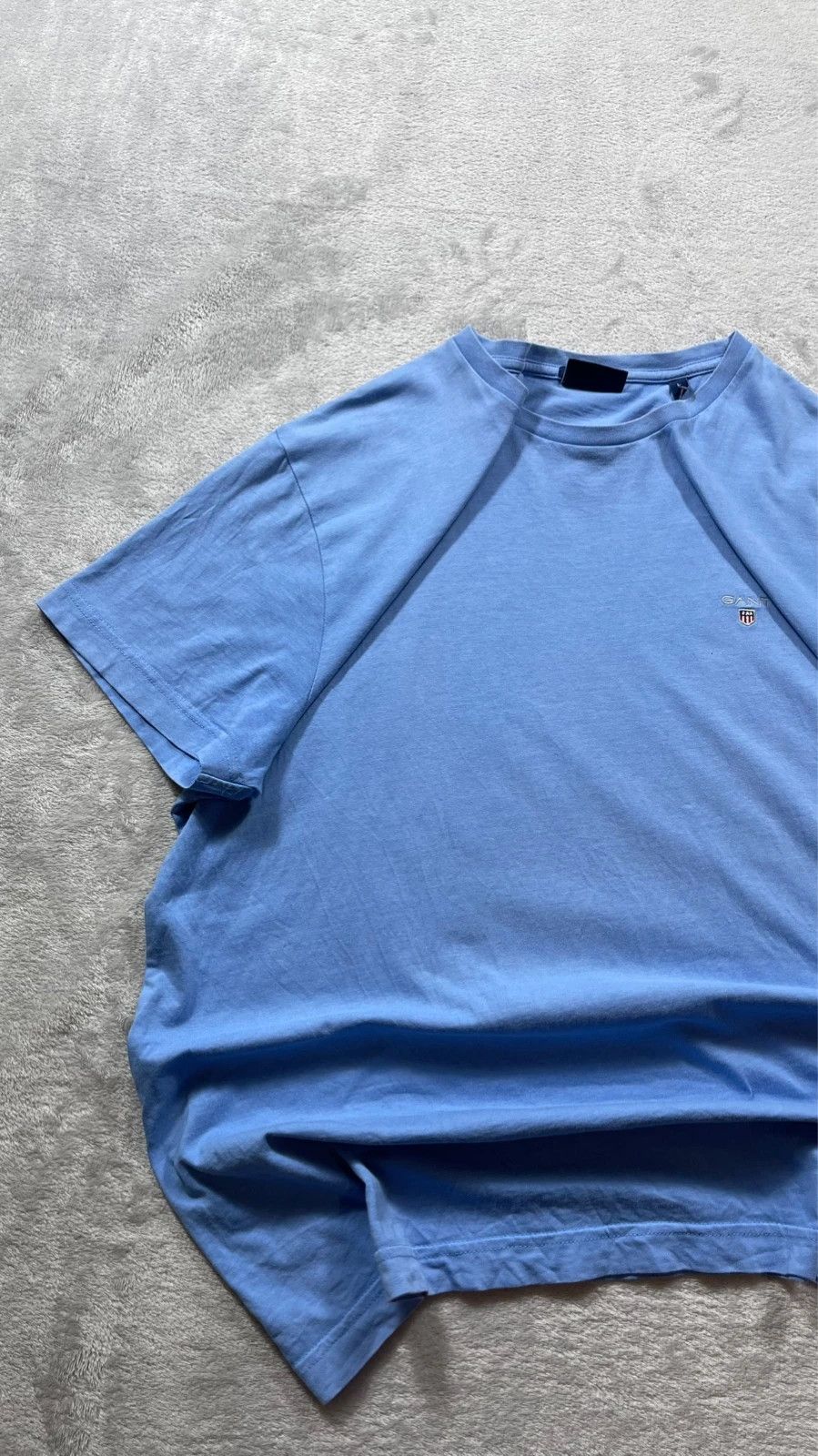 Gant T-Shirt Light Blue Small Shield Logo Urban 00s Talla L – GANT – taille L 2