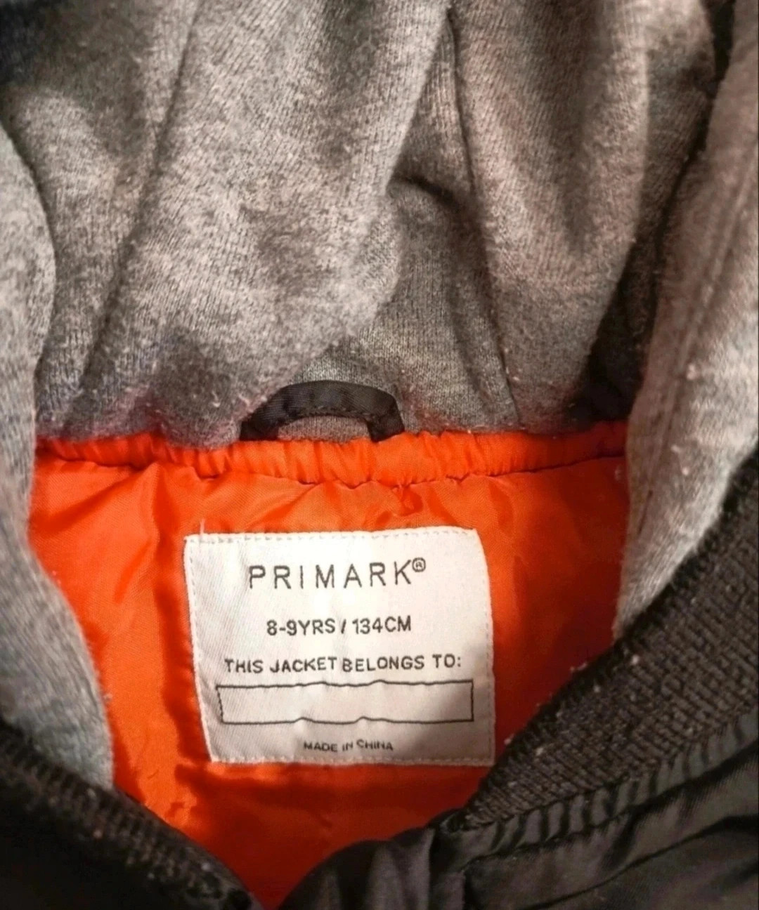 Chaqueta tipo bomber de niño. De Primark. Talla 8-9 años – Primark – taille 9 ans / 134 cm 5