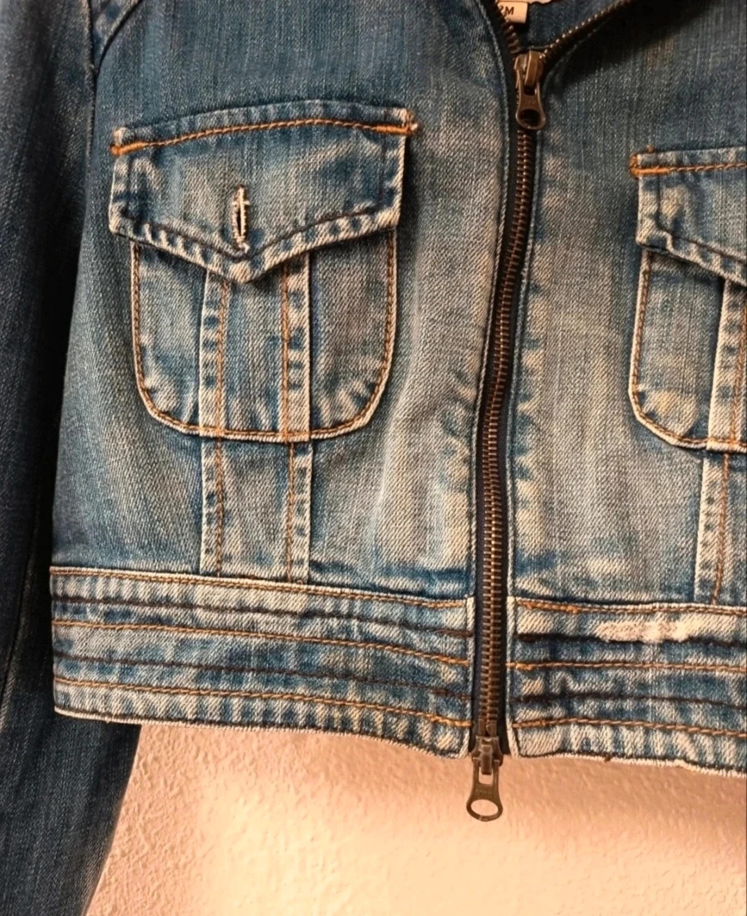 Chaqueta vaquera corta Stradivarius Talla M – Stradivarius – taille M / 38 / 10 5