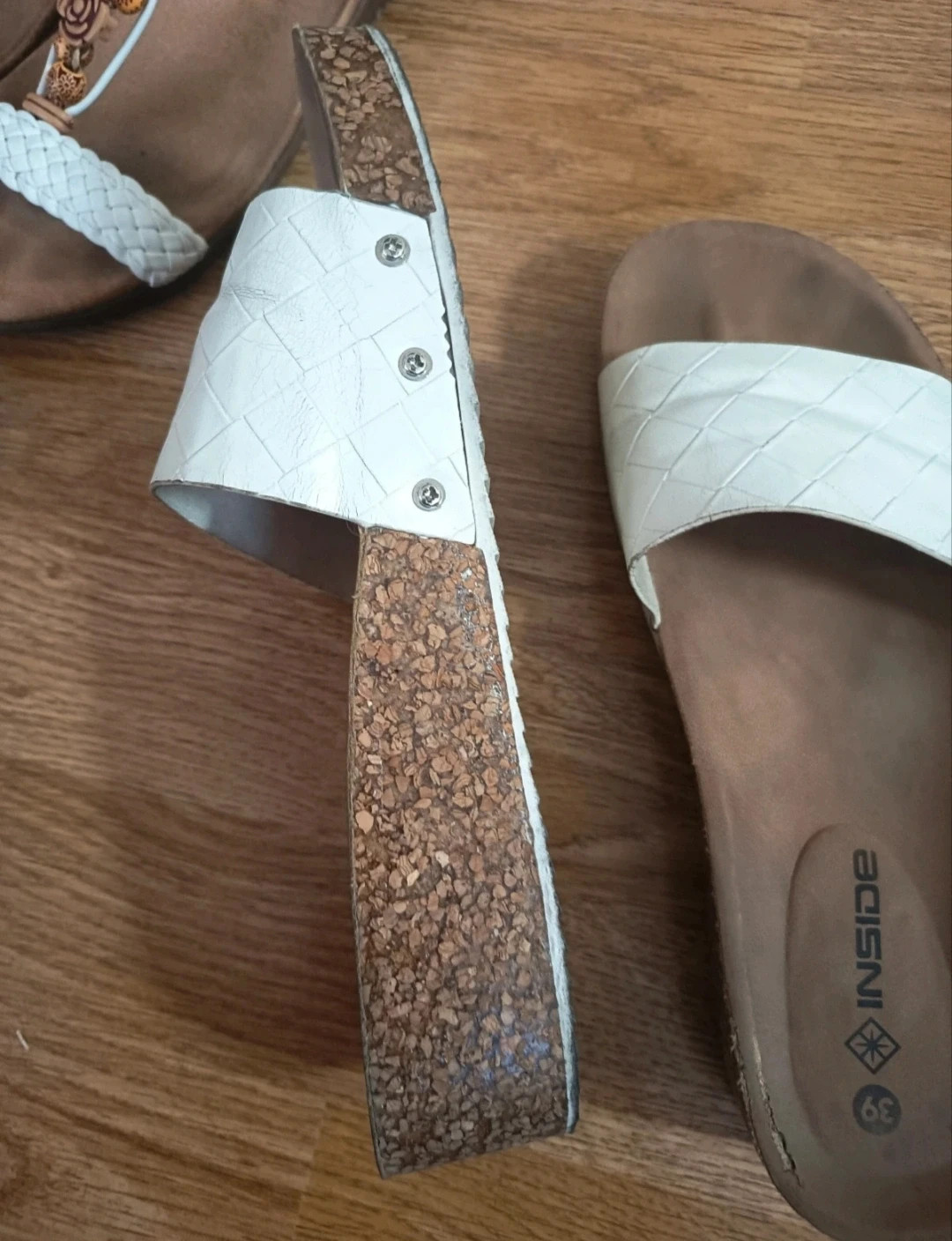 Lote 2 Sandalias y Chanclas Inside Talla 38-39 – Inside – taille 38 5