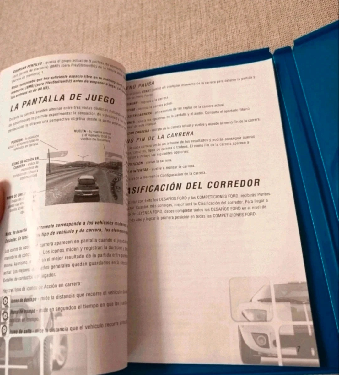 Juego de PS2 Racing 3. Perfecto estado. Manual en español. 5